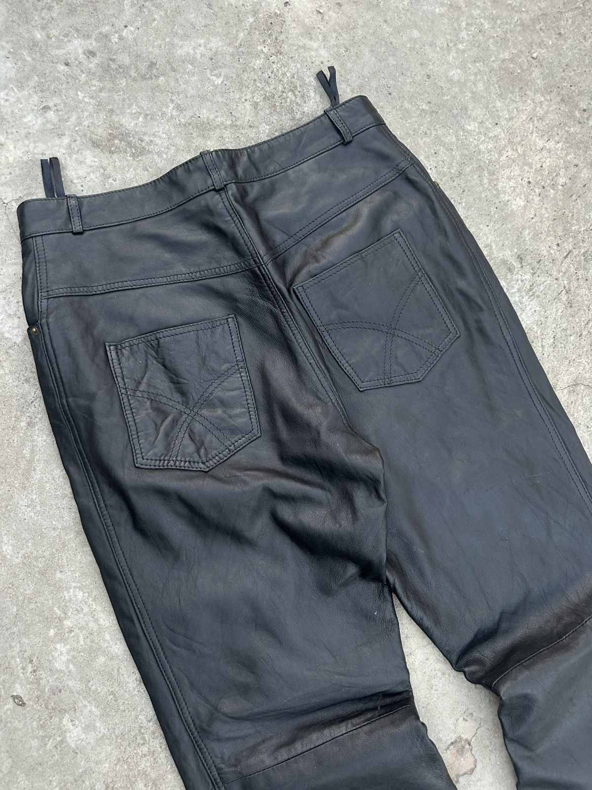Genuine Leather Y2K Yessica Genuine Leather Pants Size US 31 - 7 Thumbnail