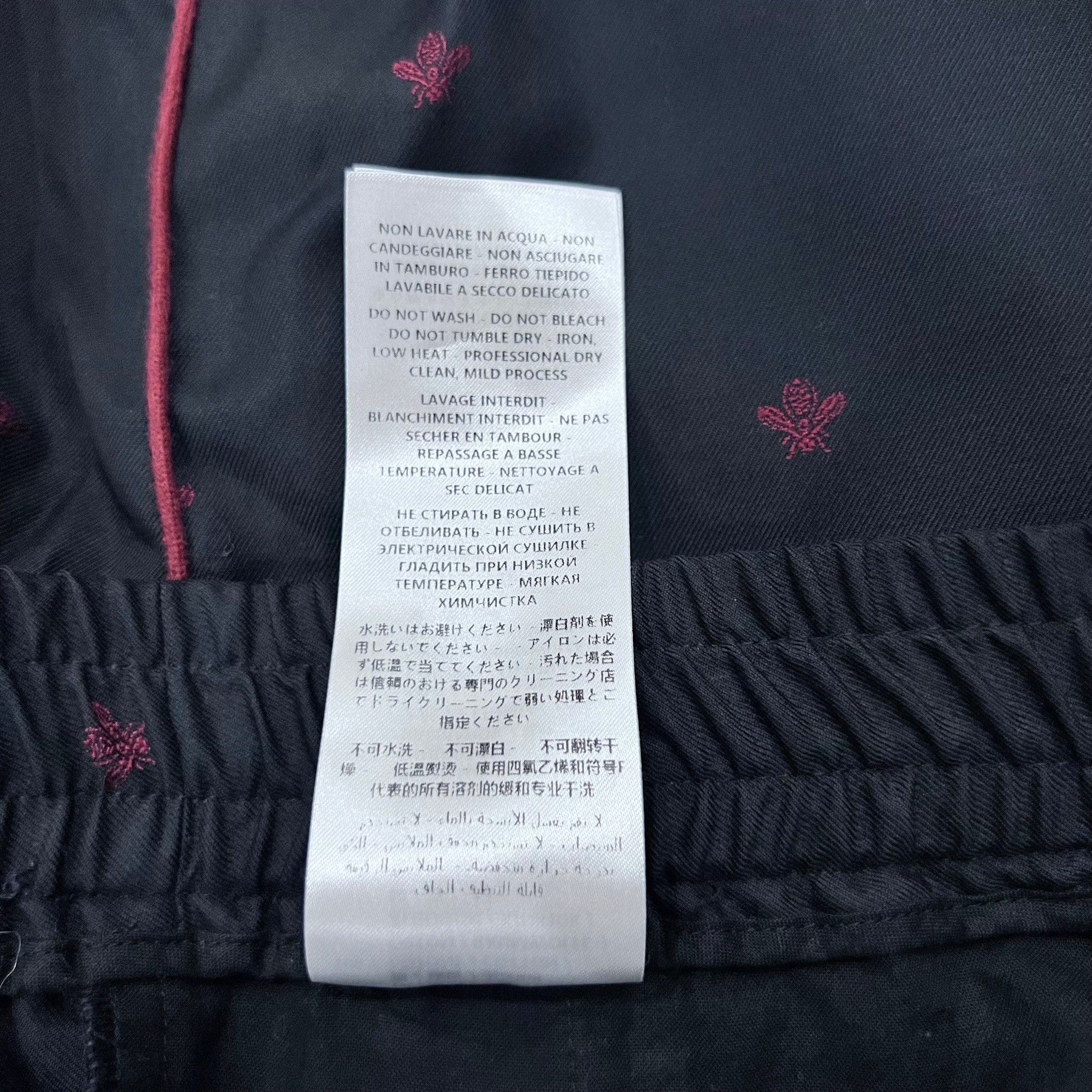 Gucci Gucci Bee All Over Logo Cotton Suit Dress Pants Size US 34 / EU 50 - 9 Thumbnail