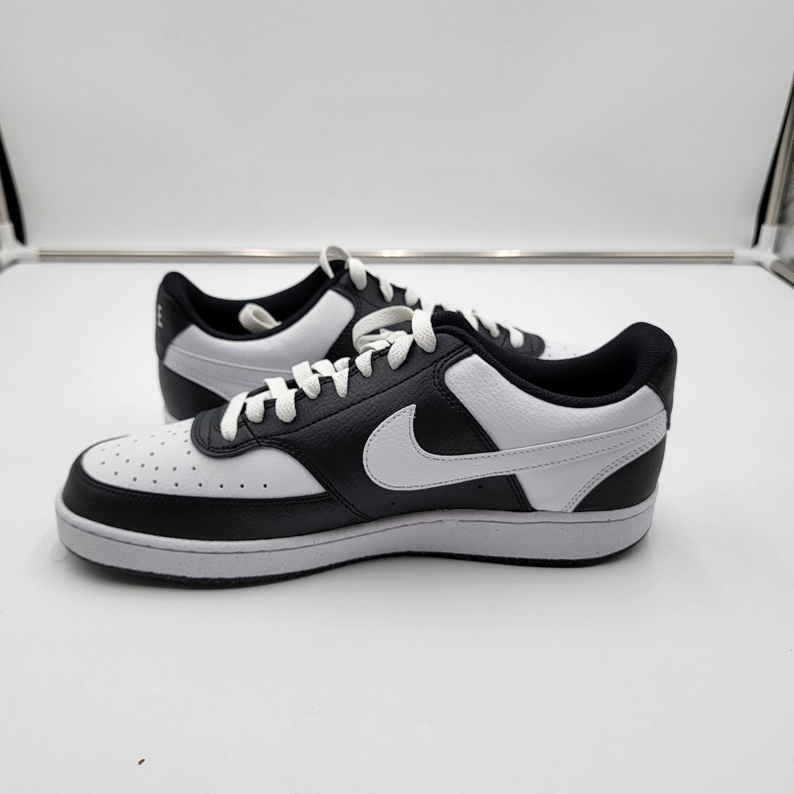 Nike Court Vision Low 'Black White' Sz 10.5 HM9862-001 Size US 10.5 / EU 43-44 - 2 Thumbnail