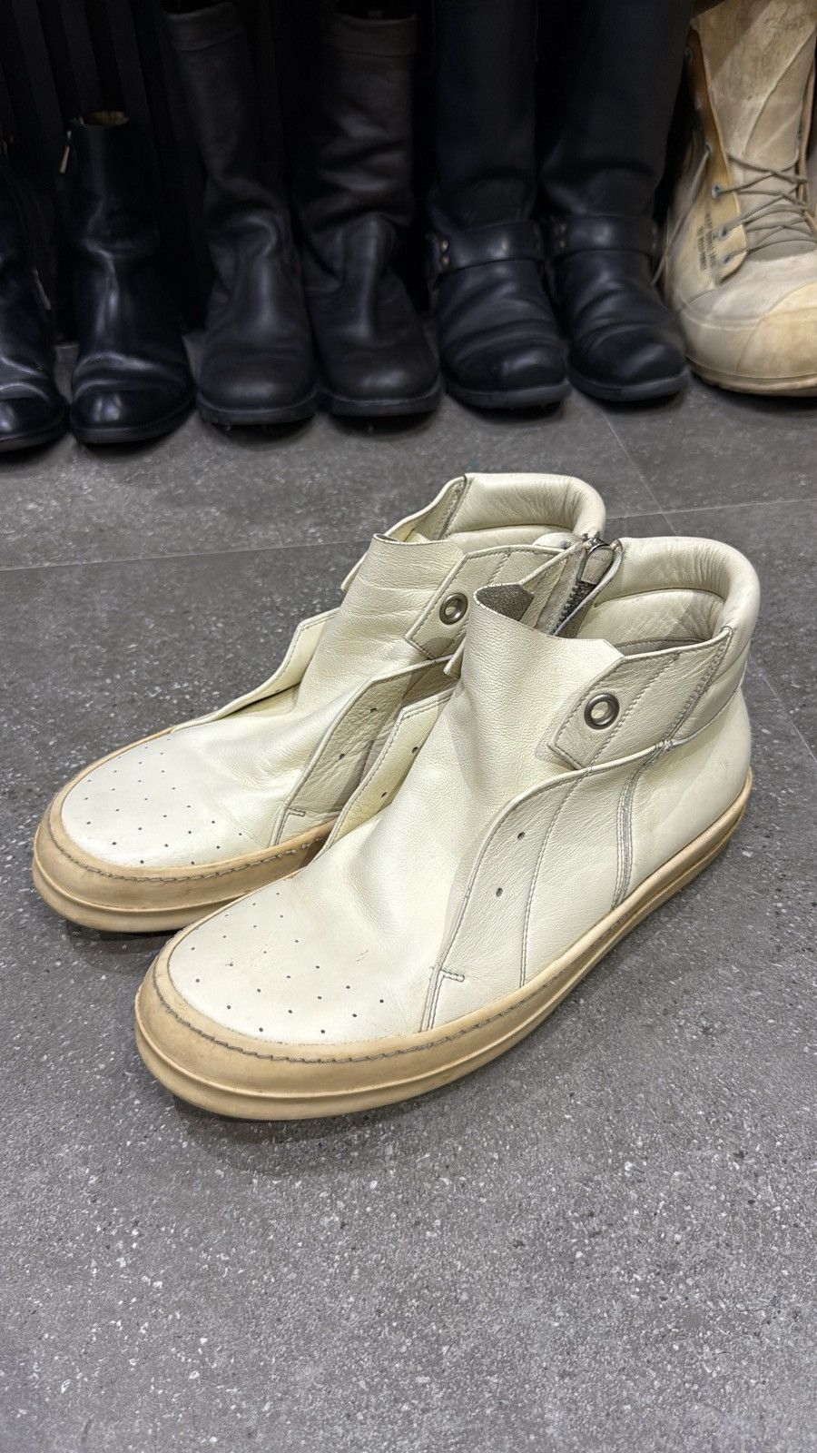 Rick Owens f/w 2017 rick owens glitter island dunk milk colorway Size US 11 / EU 44 - 16 Thumbnail