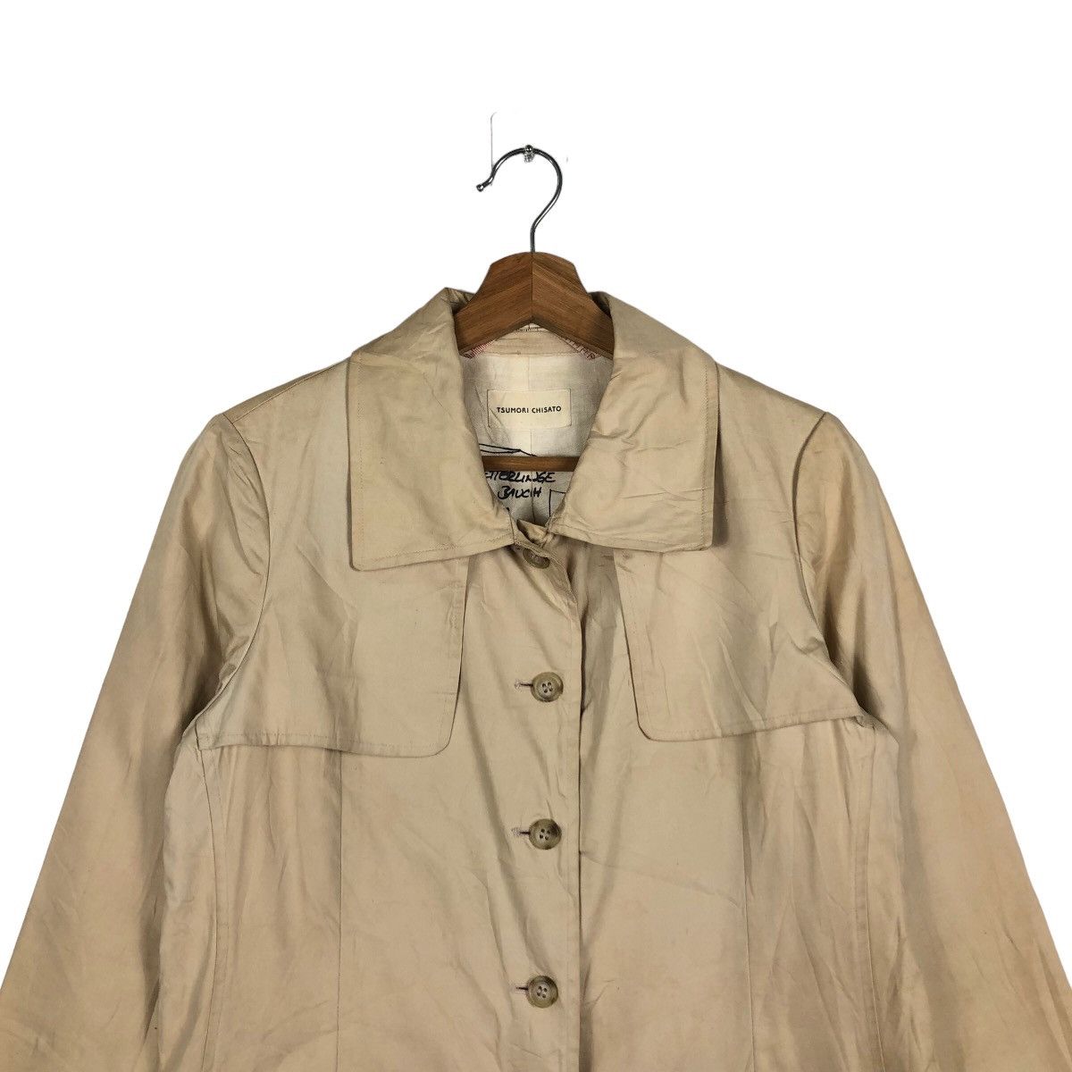 Issey Miyake 🔥90’s TSUMORI CHISATO ISSEY MIYAKE LONG JACKET Size US M / EU 48-50 / 2 - 3 Thumbnail