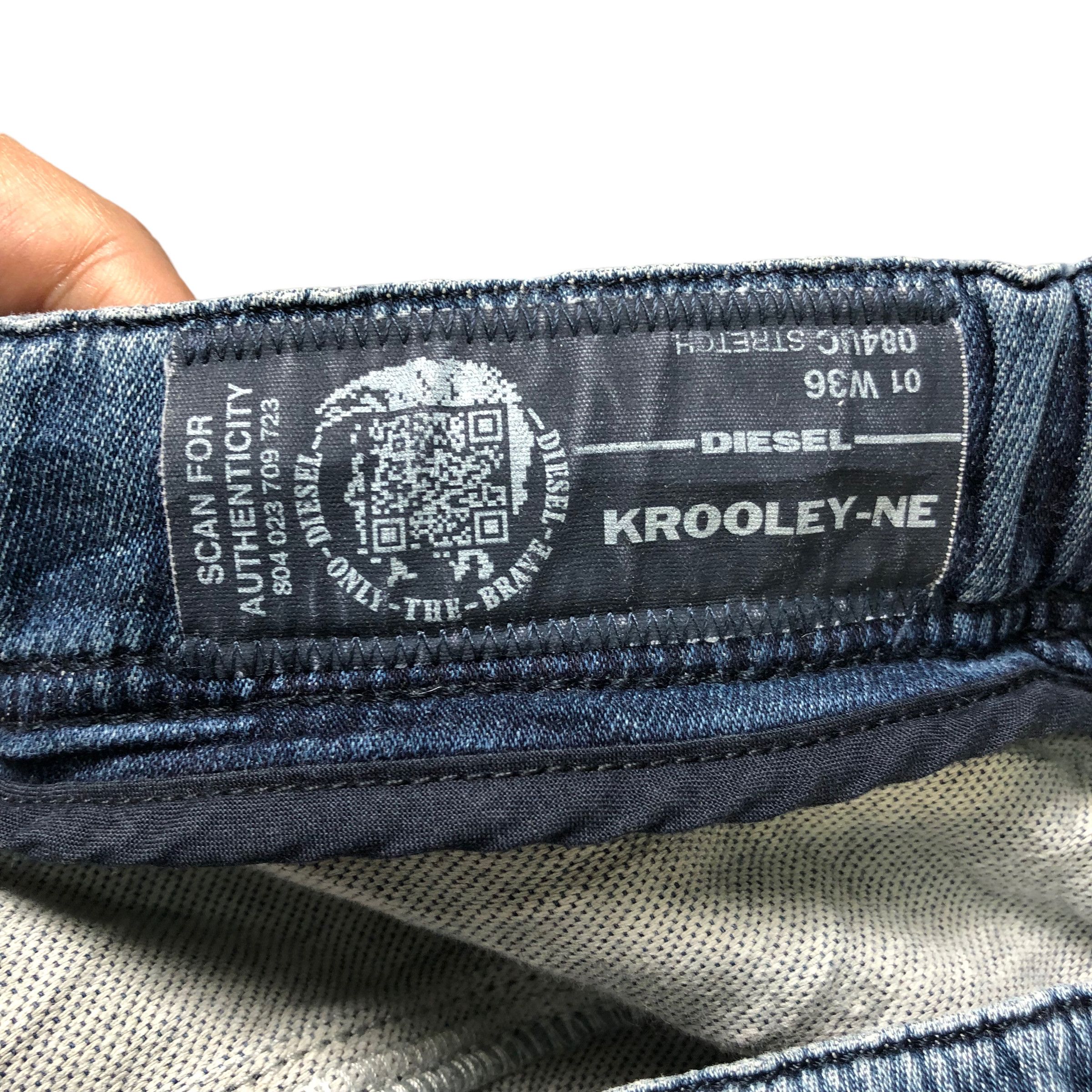 Diesel RARE DIESEL DENIM + SWEATPANTS HYBRID DENIM PANTS #7284-125 Size US 36 / EU 52 - 9 Thumbnail