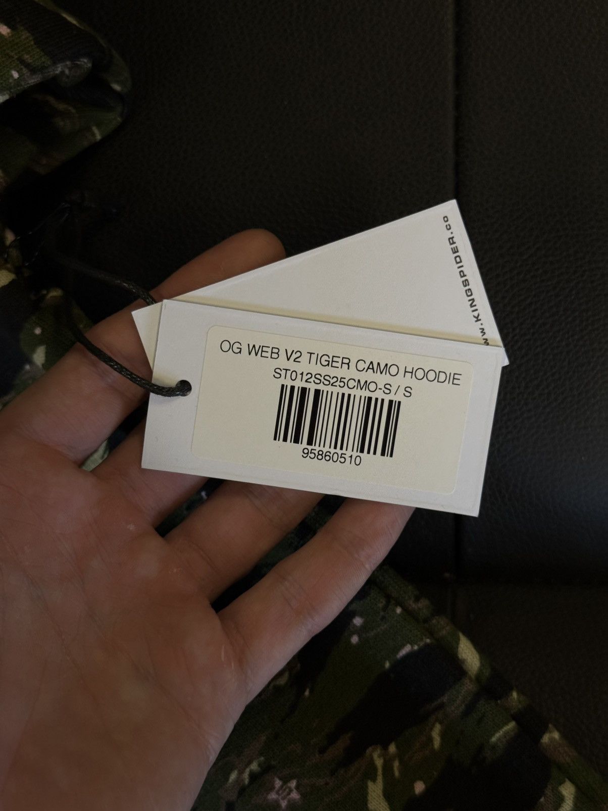 Sp5der Sp5der Worldwide Green Camo Hoodie Size S (NEW) Size US S / EU 44-46 / 1 - 8 Thumbnail