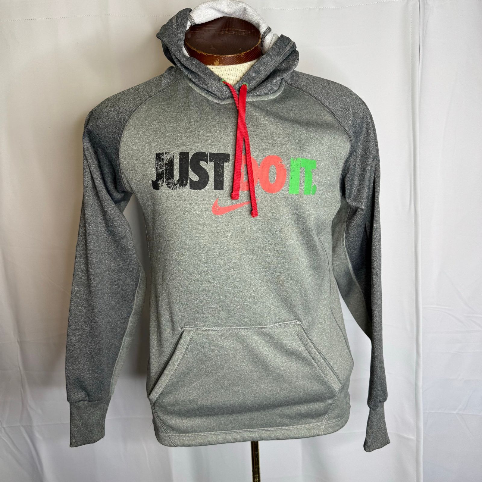 Nike Nike Therma-Fit Men’s M Hoodie Just Do It Logo Sweatshirt Size US M / EU 48-50 / 2 - 2 Thumbnail