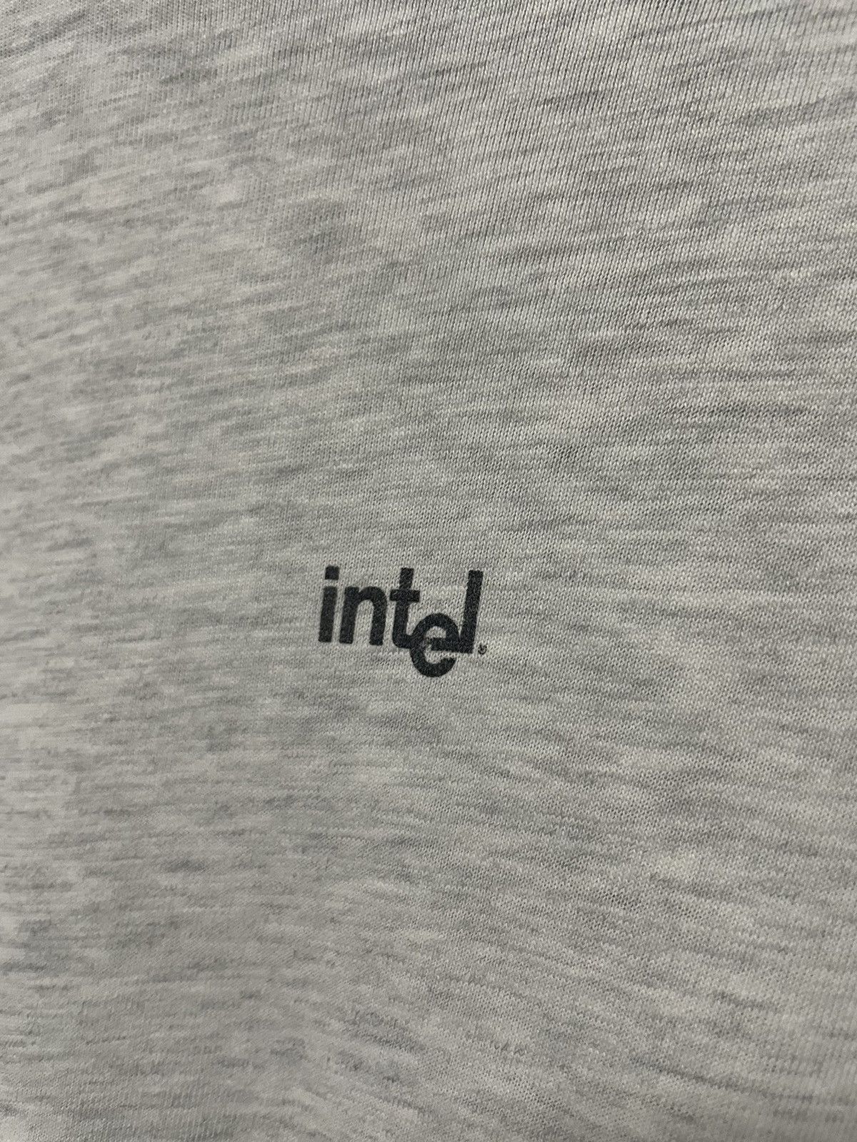 Vintage Vintage 90s Intel Pentium T Shirt Inside Tee Size US XL / EU 56 / 4 - 12 Thumbnail