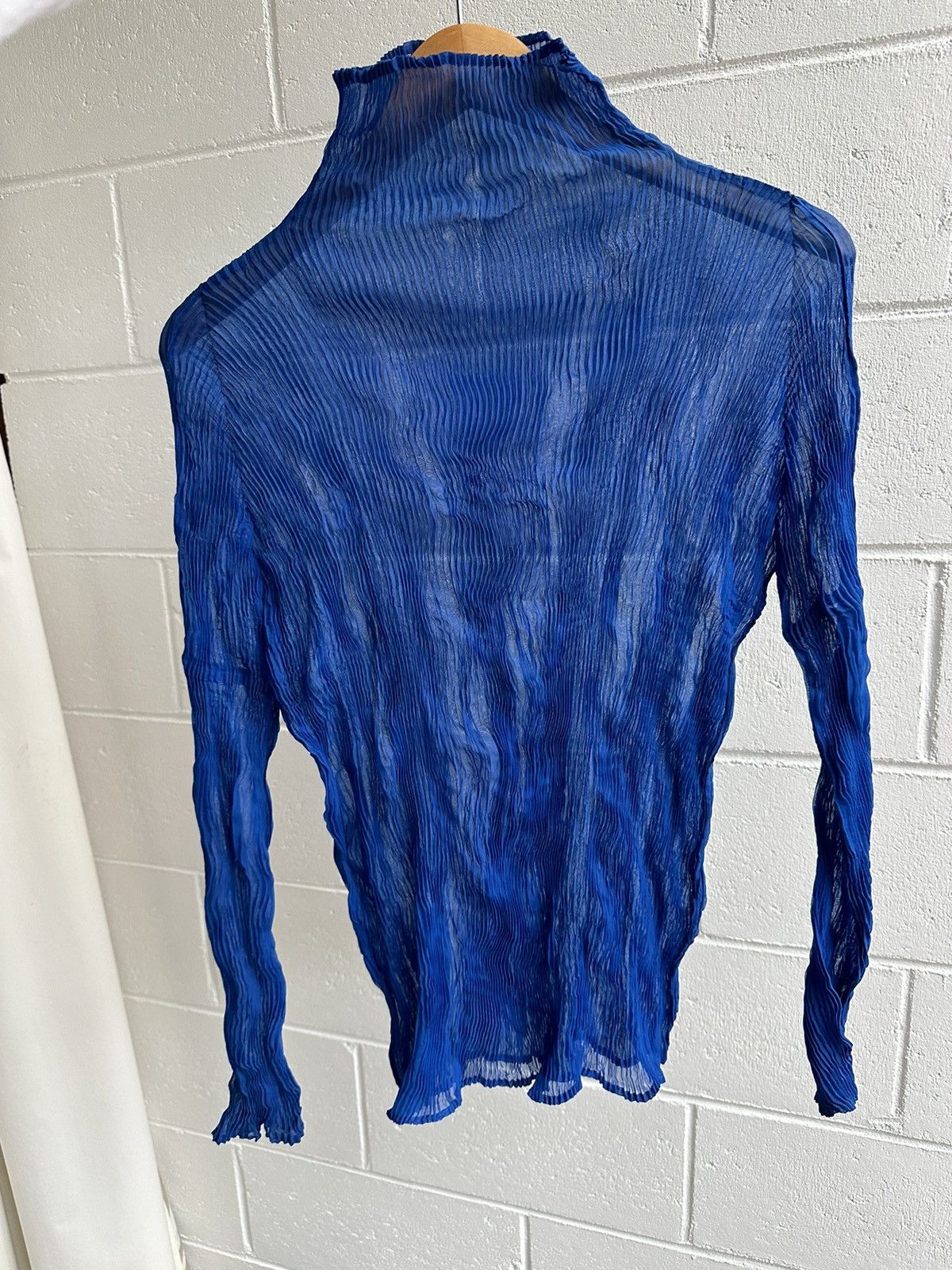 Pleats Please Issey Miyake Issey Miyake High Neck Wicker Top Size M / US 6-8 / IT 42-44 - 2 Thumbnail
