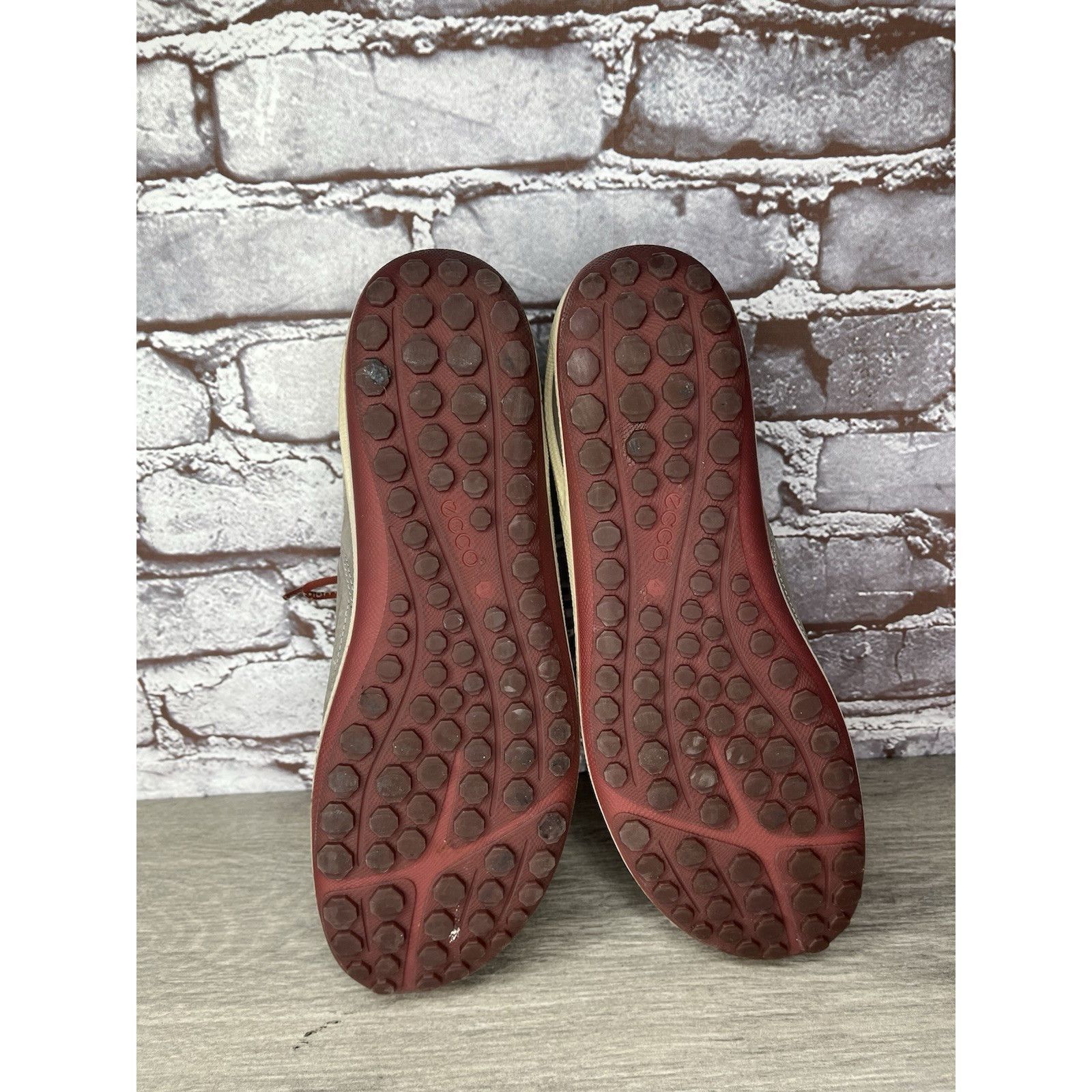 Ecco ECCO Biom Yak Gray Nubuck Leather Spike Less Golf Shoes Wome Size US 10.5 / IT 40.5 - 18 Thumbnail