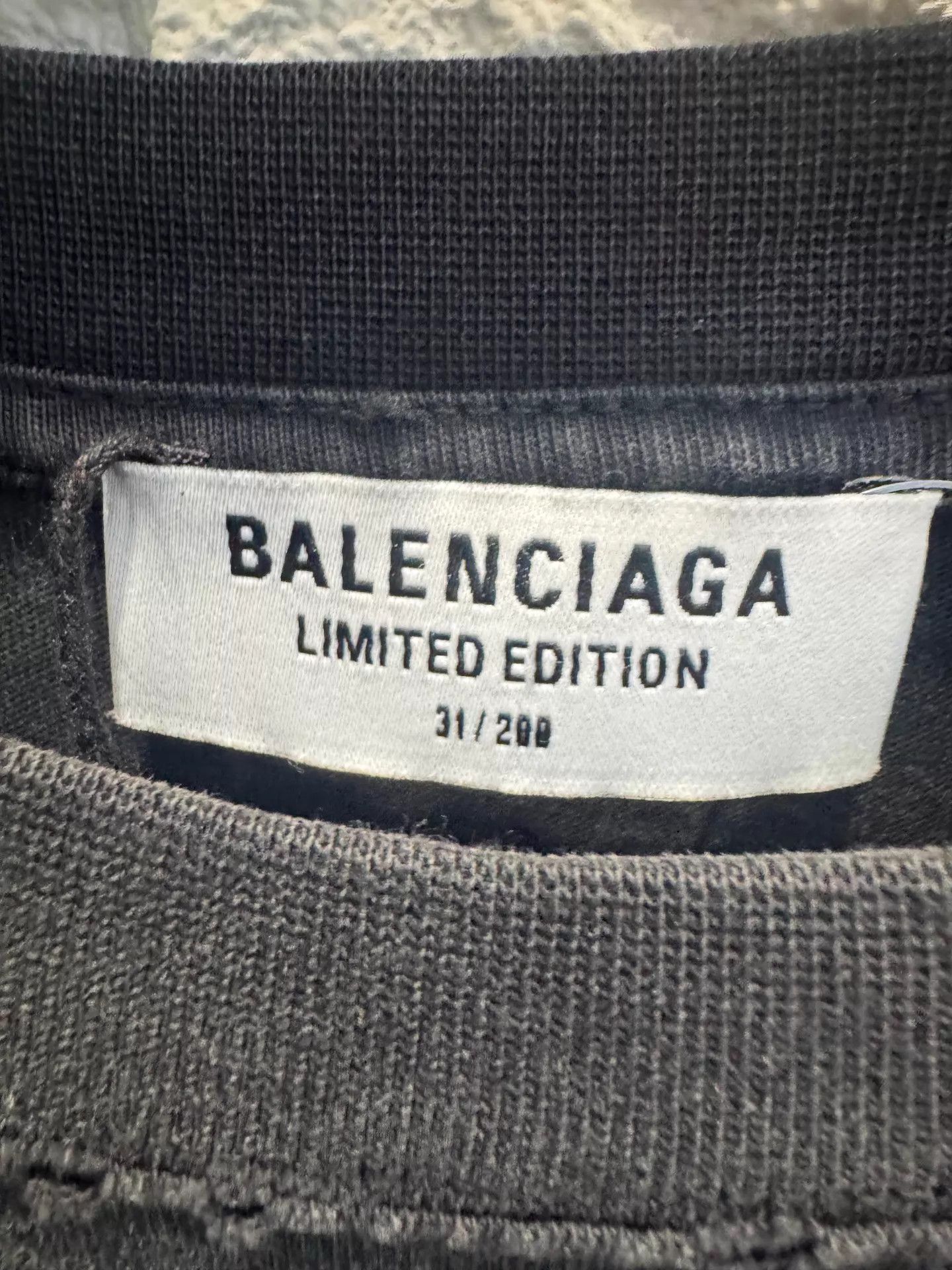 Balenciaga Balenciaga x Rammstein Black Distressed Print T-Shirt XS Size XS / US 0-2 / IT 36-38 - 2 Thumbnail