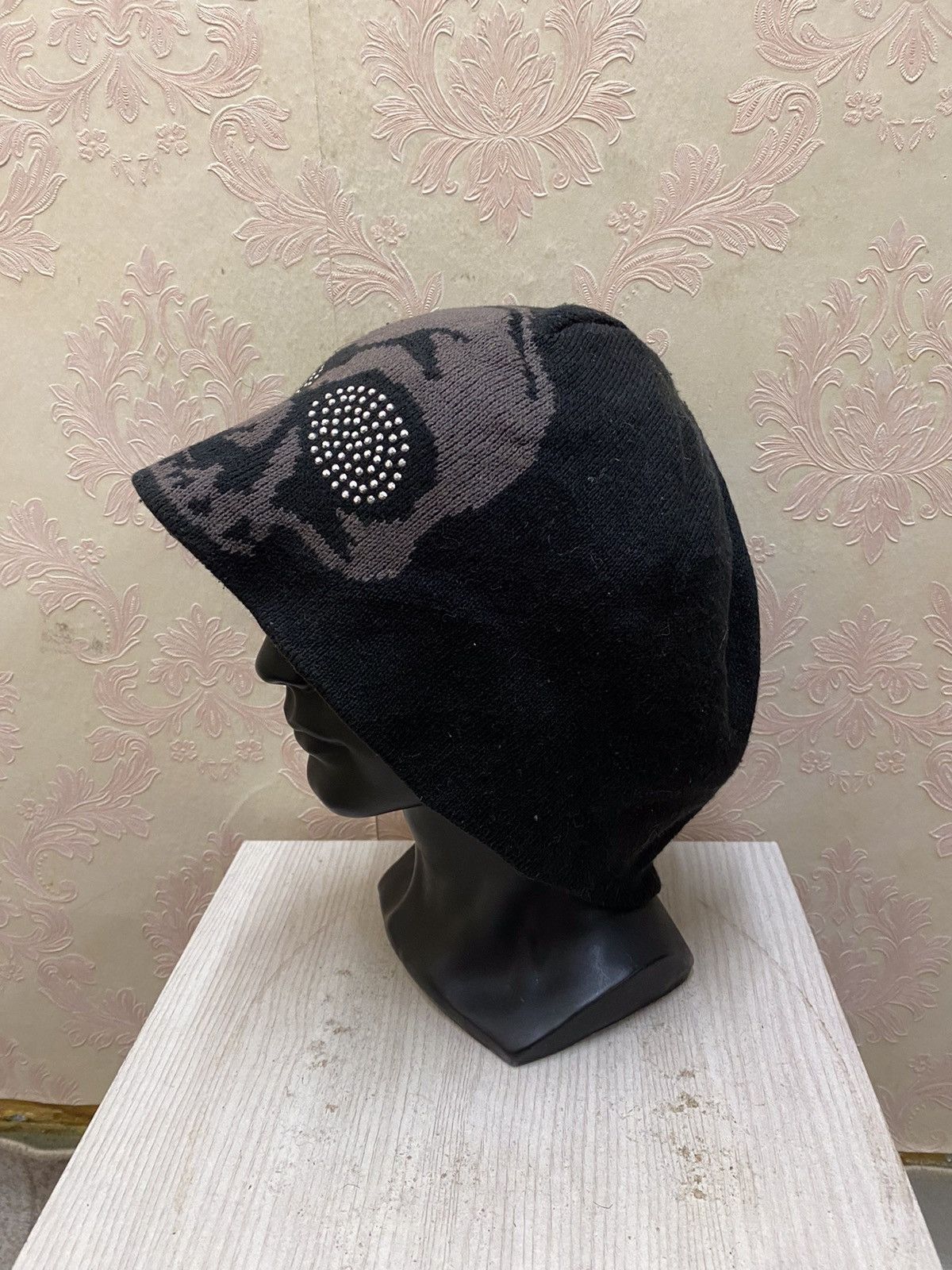 Seditionaries Japanese Brand Stream Big Logo Skull Seditionarie Beanie Hat Size ONE SIZE - 5 Thumbnail