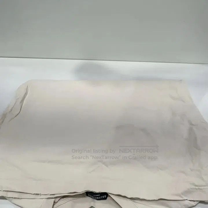 Balenciaga Balenciaga White Logo Print Short Sleeve T. Size US M / EU 48-50 / 2 - 9 Thumbnail