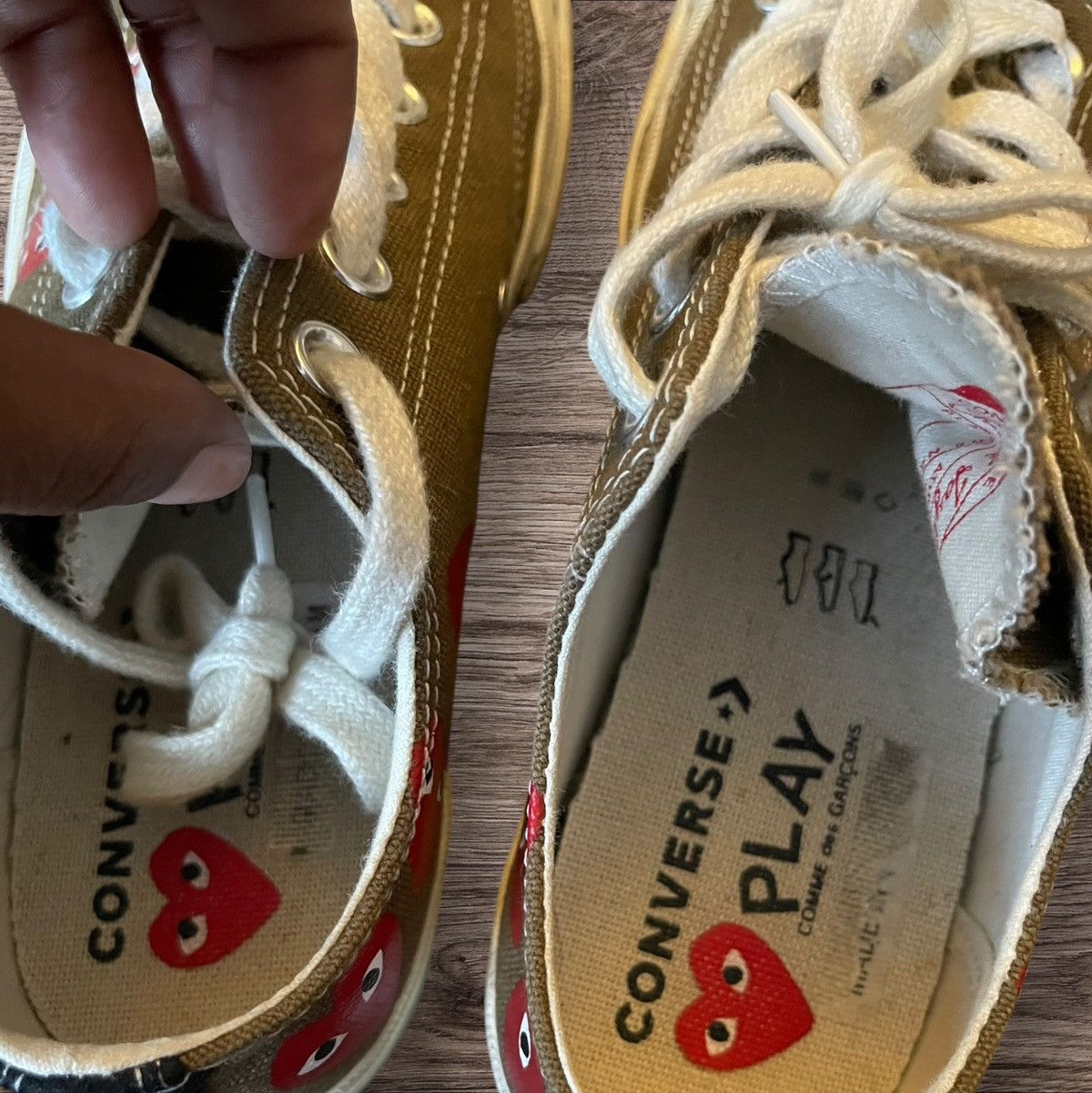 CDG by Comme des Garcons Converse X CDG trainers Size US 8 / IT 38 - 5 Thumbnail