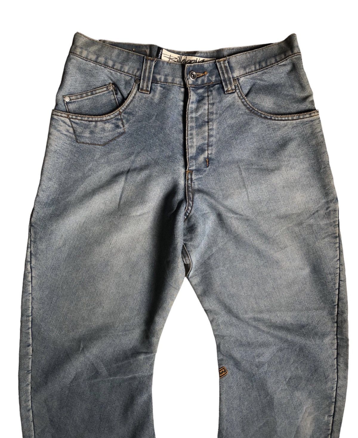 Billabong × Vintage Billabong spell out banana cut denim pants Size US 30 / EU 46 - 3 Thumbnail