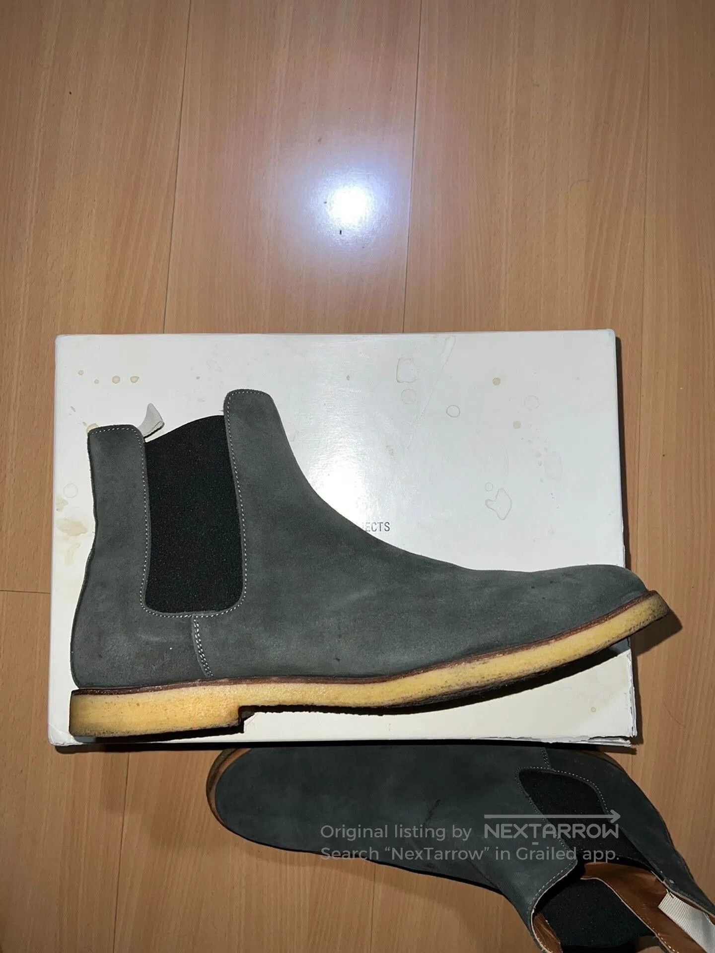 Common Projects common projects olive green chelsea boots. Size US 10 / EU 43 - 3 Thumbnail