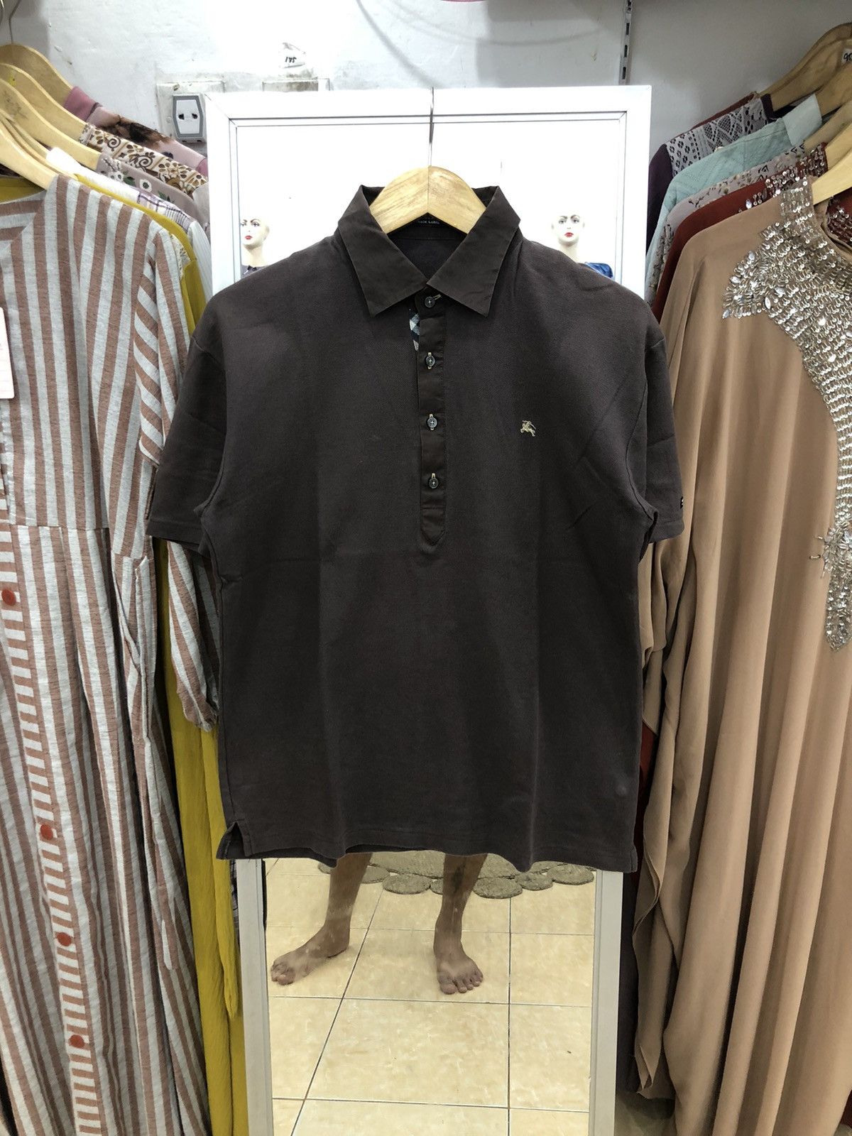 Burberry Burberry Black Label Polos Size US M / EU 48-50 / 2 - 1 Thumbnail