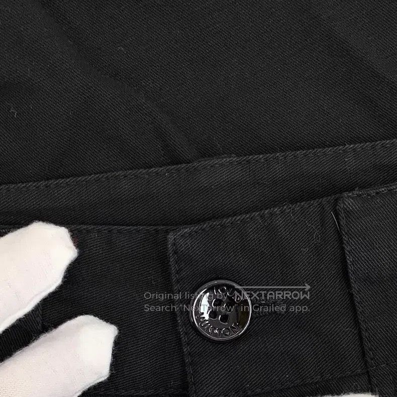Louis Vuitton Louis Vuitton 22 black side pocket cotton slacks pants Size US 38 / EU 54 - 8 Thumbnail