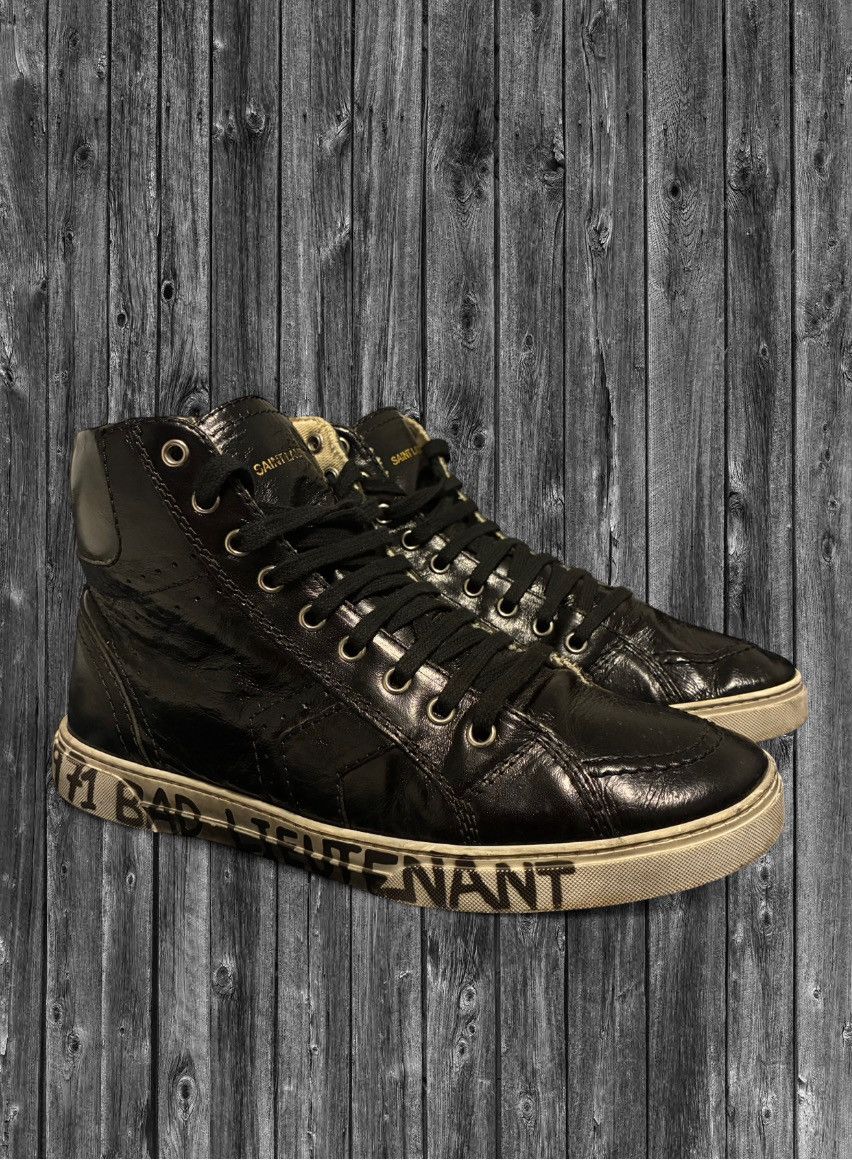1971 BAD LIEUTENANT ハイカットスニーカー 黒 1971 BAD LIEUTENANT ハイカットスニーカー 黒