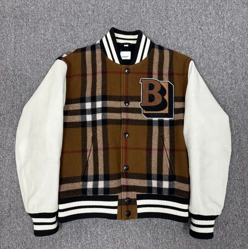 Burberry Burberry Colorblock Polyester Men's Varsity Jacket Size US M / EU 48-50 / 2 - 1 Thumbnail