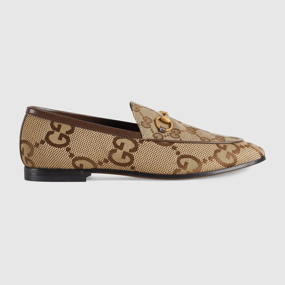 Gucci o1s1wg110225 GG Jordan Loafers in Camel/Brown Size US 11.5 / IT 41.5 - 1 Thumbnail