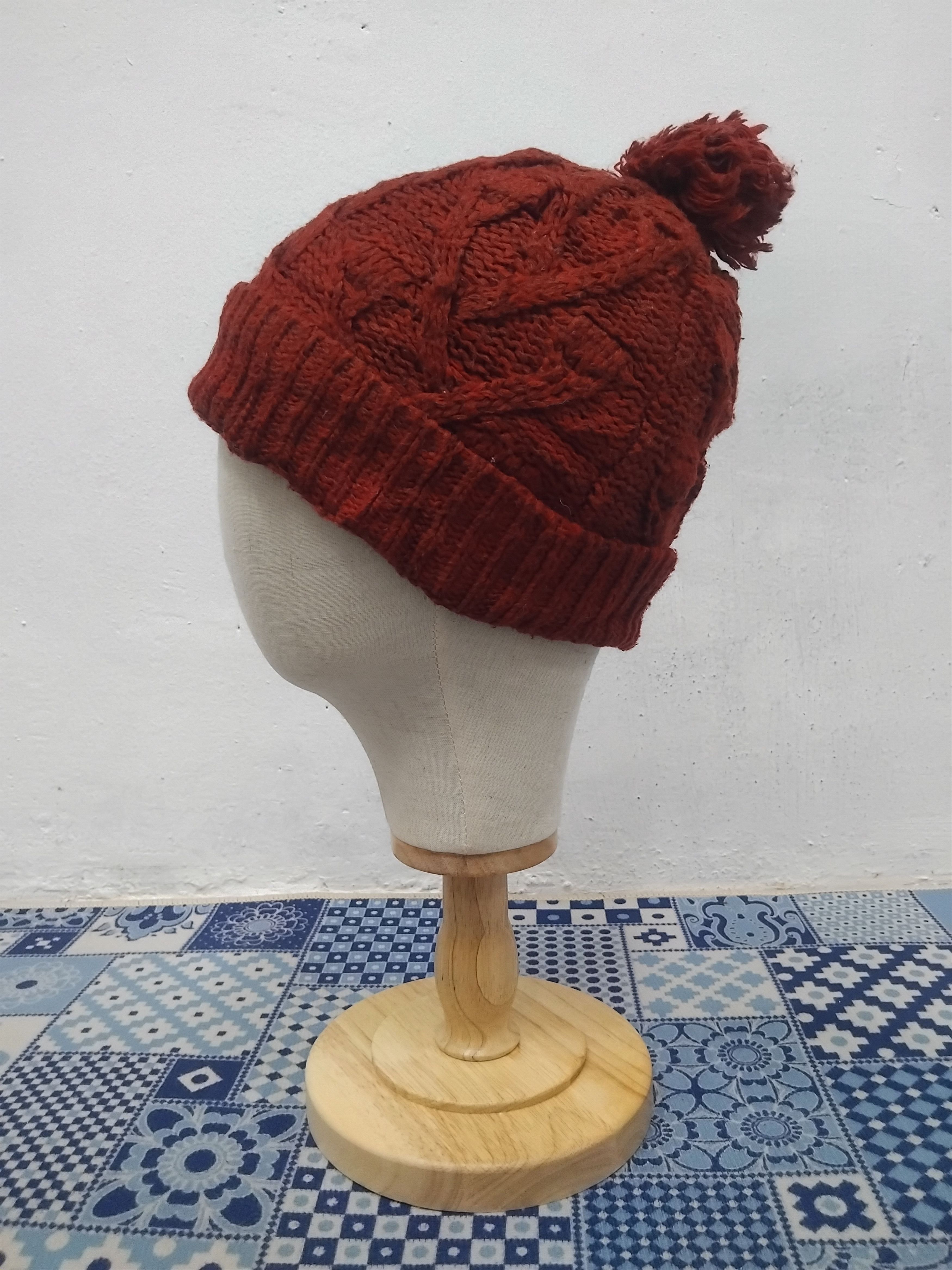 Montbell 💥Montbell red colour beanie Size ONE SIZE - 6 Thumbnail