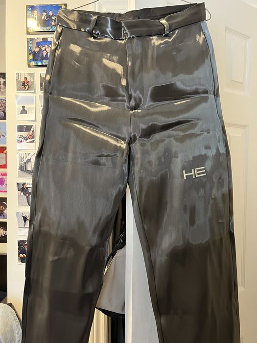 Heliot Emil Heliot Emil Liquid Metal Pants | Grailed