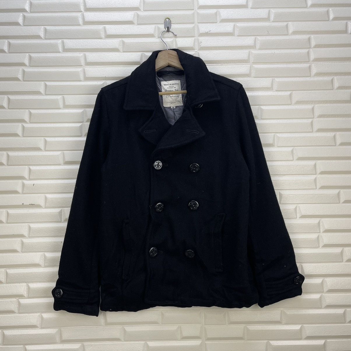 Craftsman × Vintage Houston Unisex Double Collar Style Peacoat Jacket Size S / US 4 / IT 40 - 2 Thumbnail
