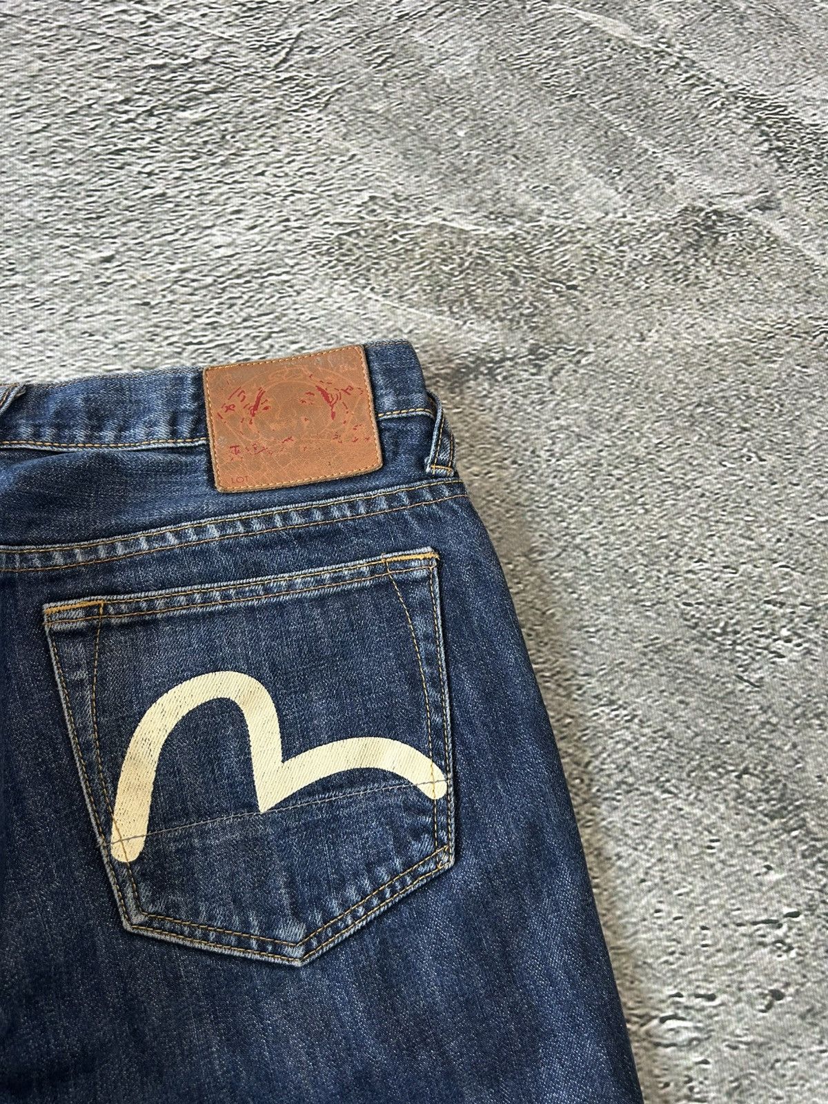 Evisu Evisu jeans vintage seagull logo denim pants blue Genes Size US 30 / EU 46 - 2 Thumbnail