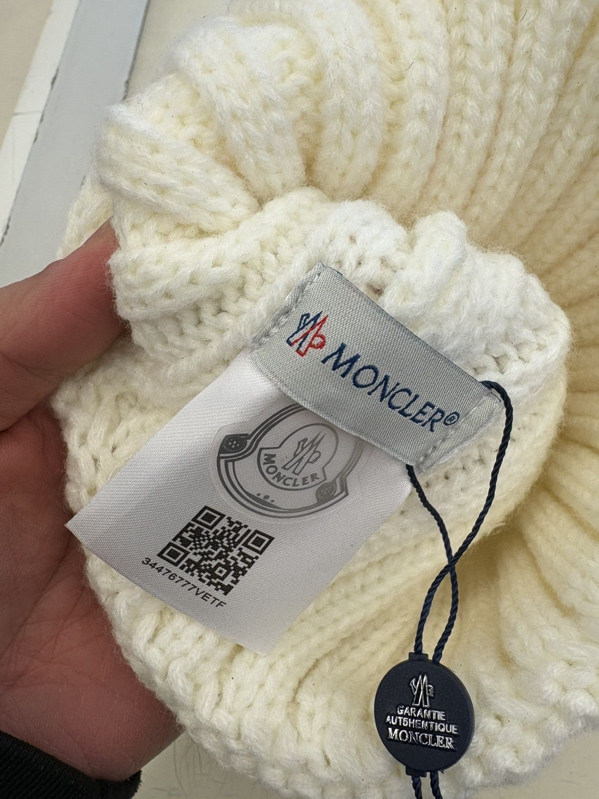 Moncler MONCLER Pom Beanie Size ONE SIZE - 3 Thumbnail
