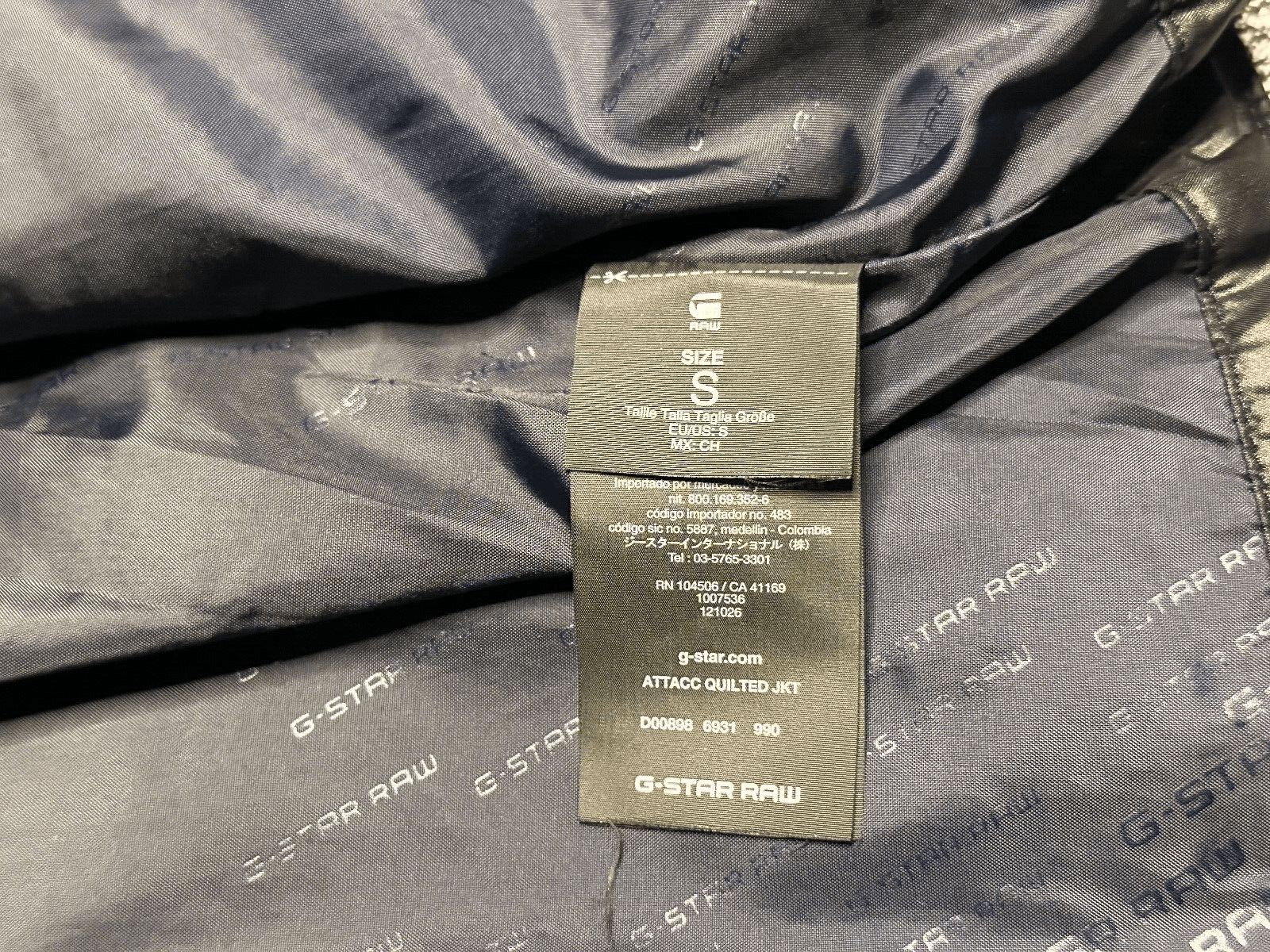 G-Star G-Star RAW Attacc quilted jacket S Size US S / EU 44-46 / 1 - 5 Thumbnail