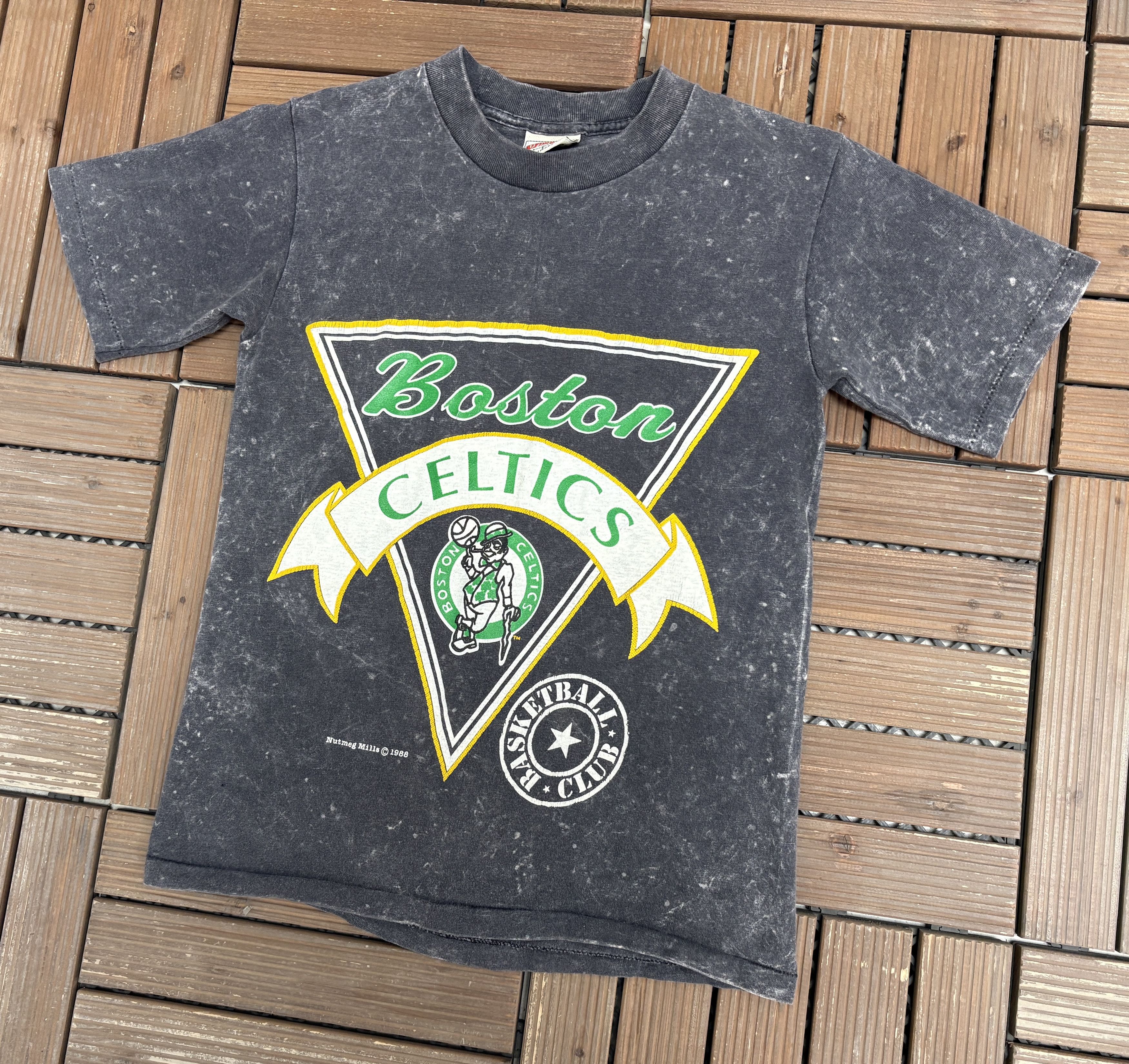 Nutmeg Boston Celtics Vintage Grey T-Shirt Tee Size US S / EU 44-46 / 1 - 4 Thumbnail