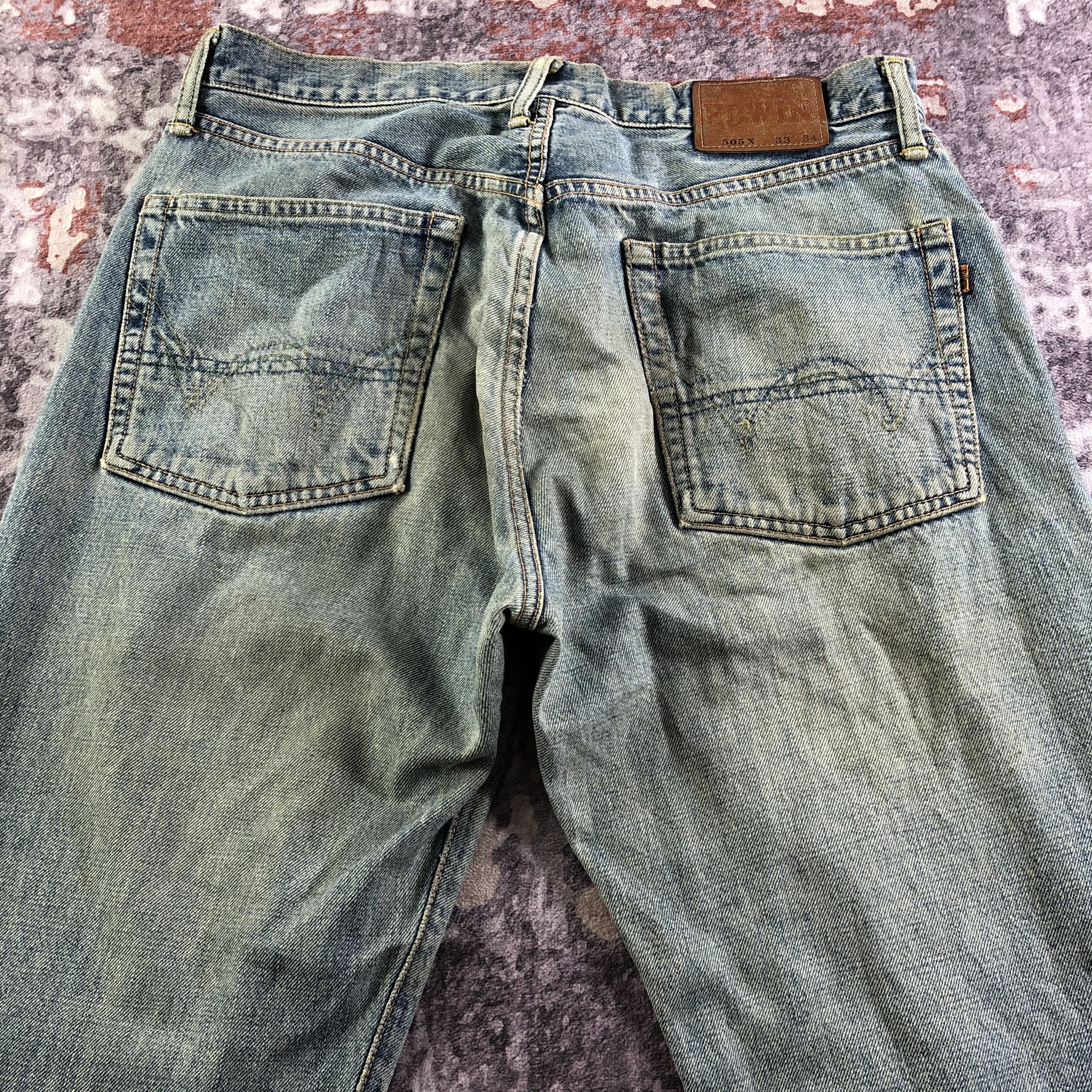 Edwin Vintage Edwin 505 Selvedge Jeans-JM3583 Size US 33 - 5 Thumbnail