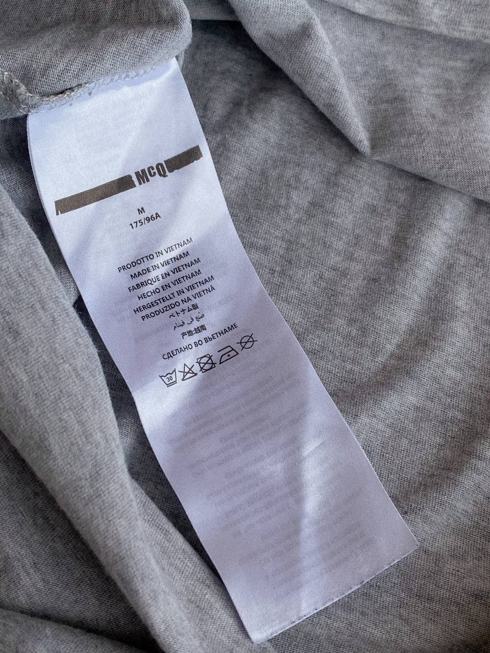 MCQ McQ Alexander McQueen T-Shirt Grey Seagulls Size US M / EU 48-50 / 2 - 8 Thumbnail