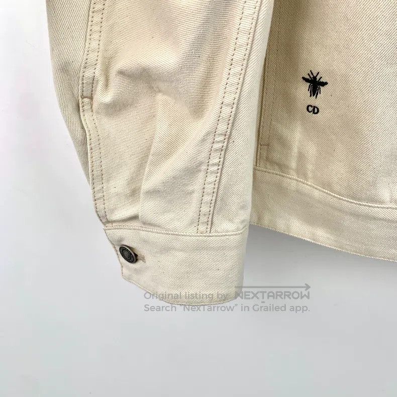 Dior Dior Beige inner logo full print cotton hooded long-sleeve Size XS / US 0-2 / IT 36-38 - 4 Thumbnail