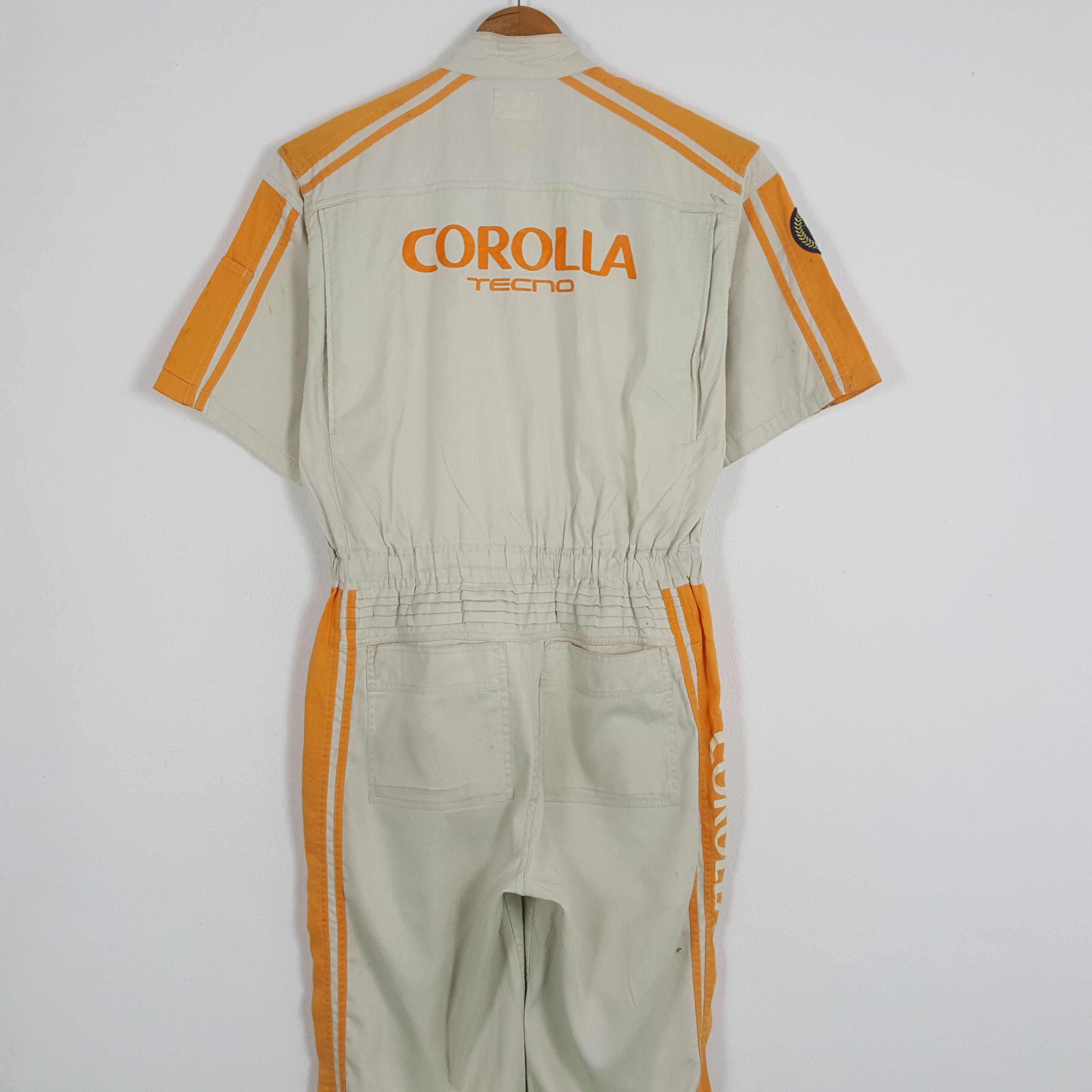 Vintage Vintage TOYOTO TECNO Japanese Racing Team Coverall Jacket Size US L / EU 52-54 / 3 - 2 Thumbnail