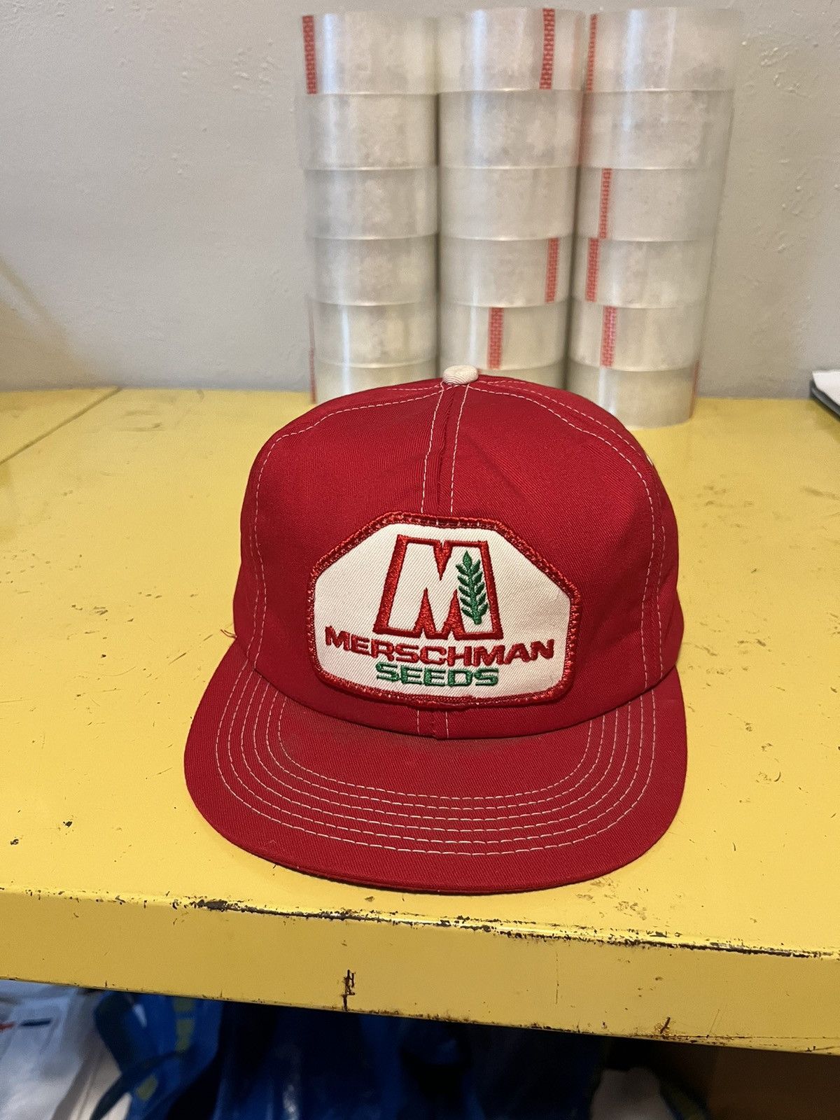 Vintage Vintage Trucker Hat Size ONE SIZE - 3 Thumbnail