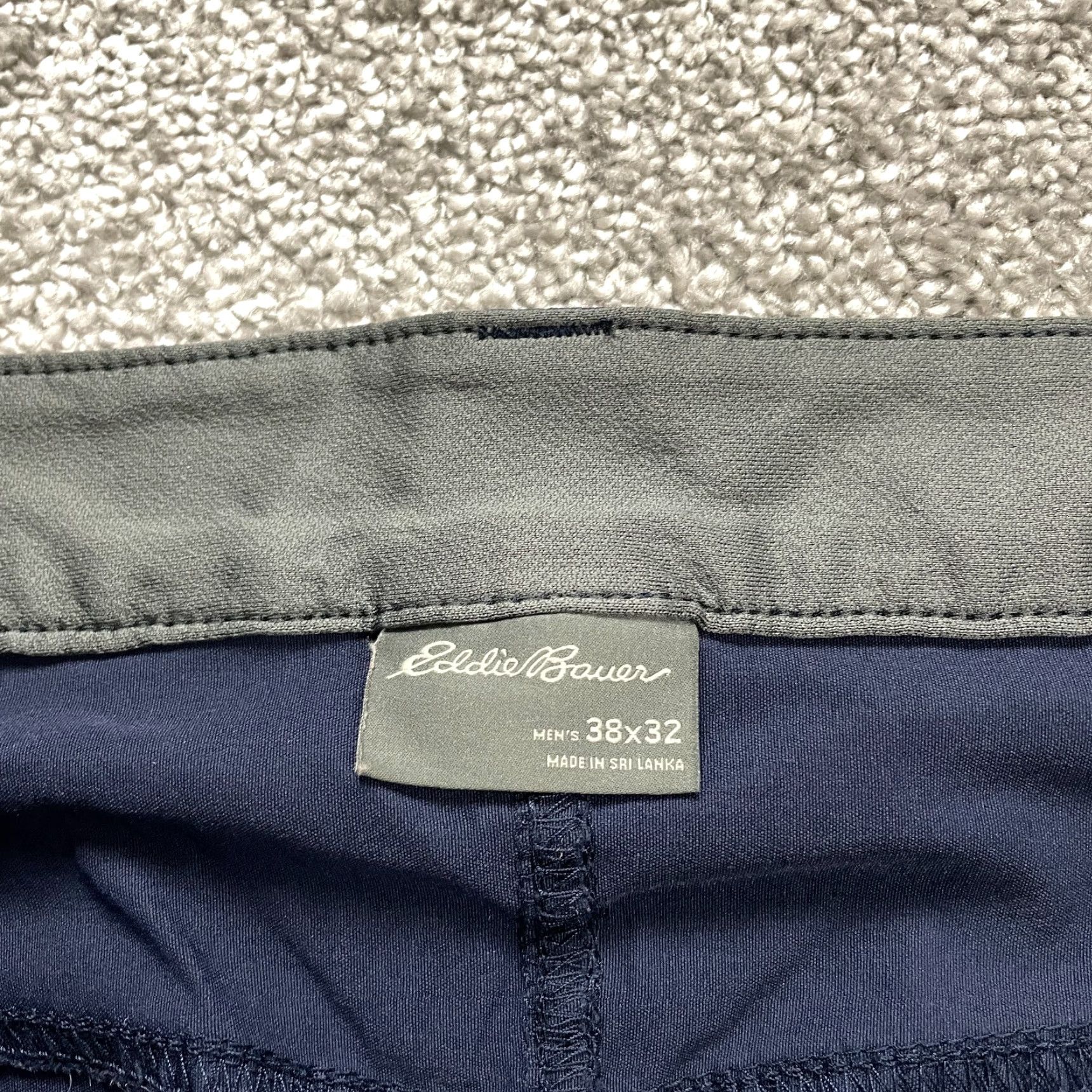 Eddie Bauer Eddie Bauer Pants 38x31 Navy Blue Hiking Straight Leg Active Outdoor Fish Mens Size US 38 / EU 54 - 4 Thumbnail