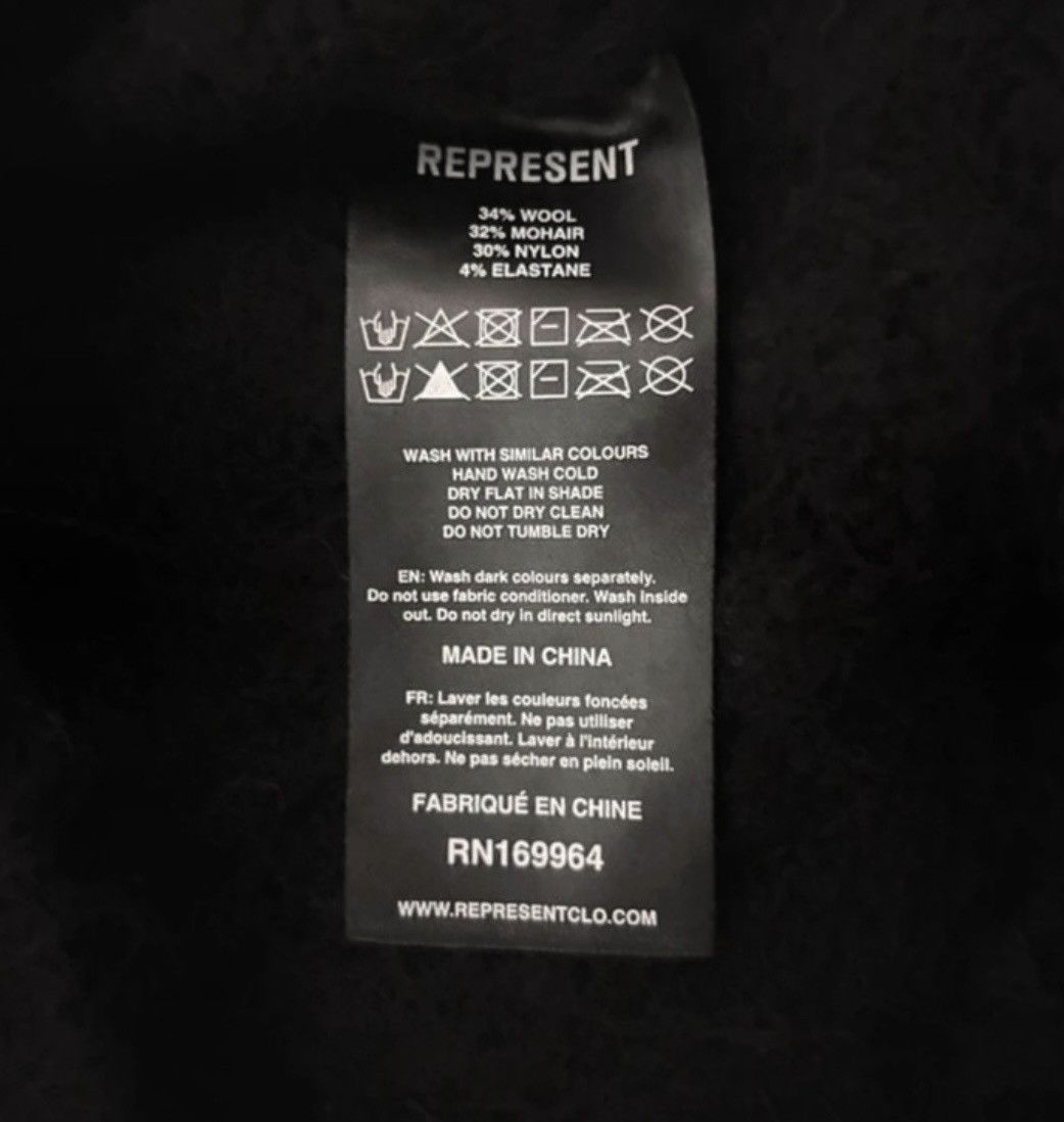 Represent Clo. Represent Oversized Mohair Knit Black Size US XS / EU 42 / 0 - 4 Thumbnail