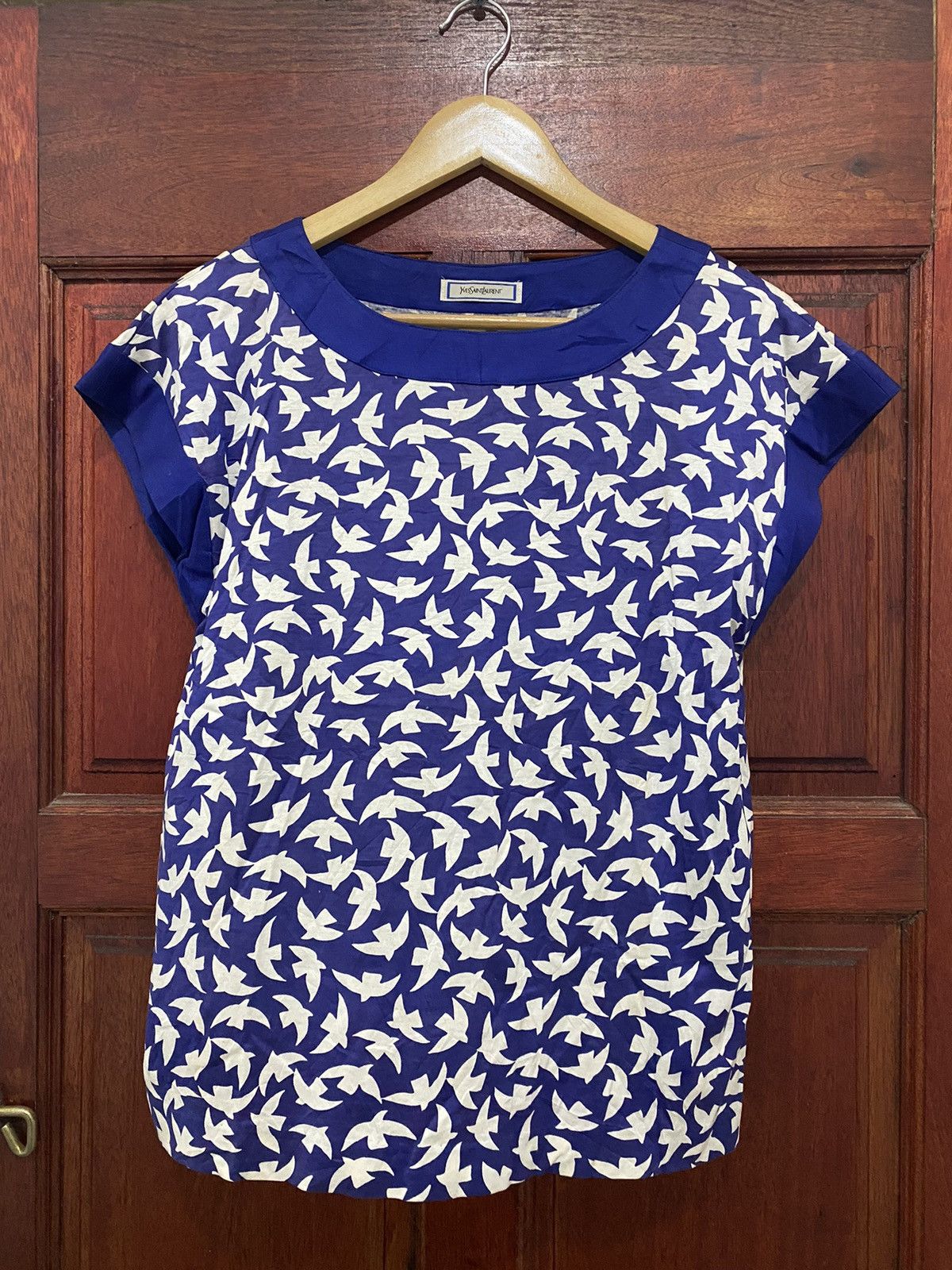 Yves Saint Laurent Top Full Print