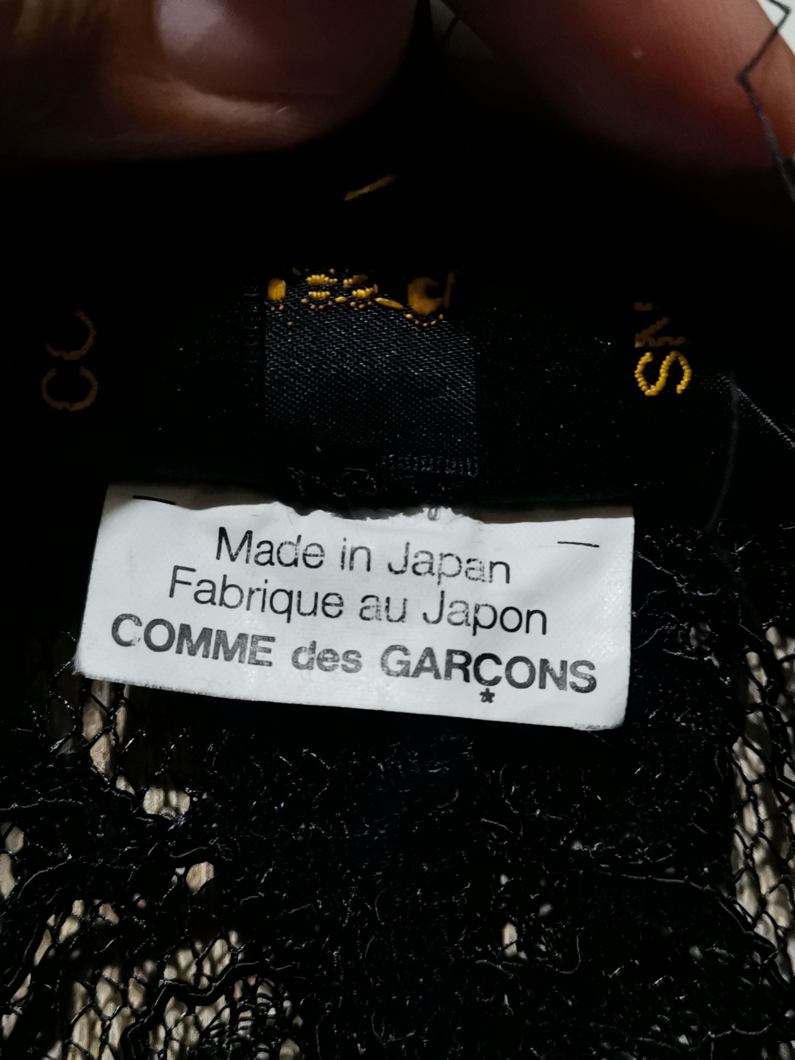 Comme des Garcons Comme des garçon flower knit design embroidery mesh coat Size L / US 10 / IT 46 - 4 Thumbnail