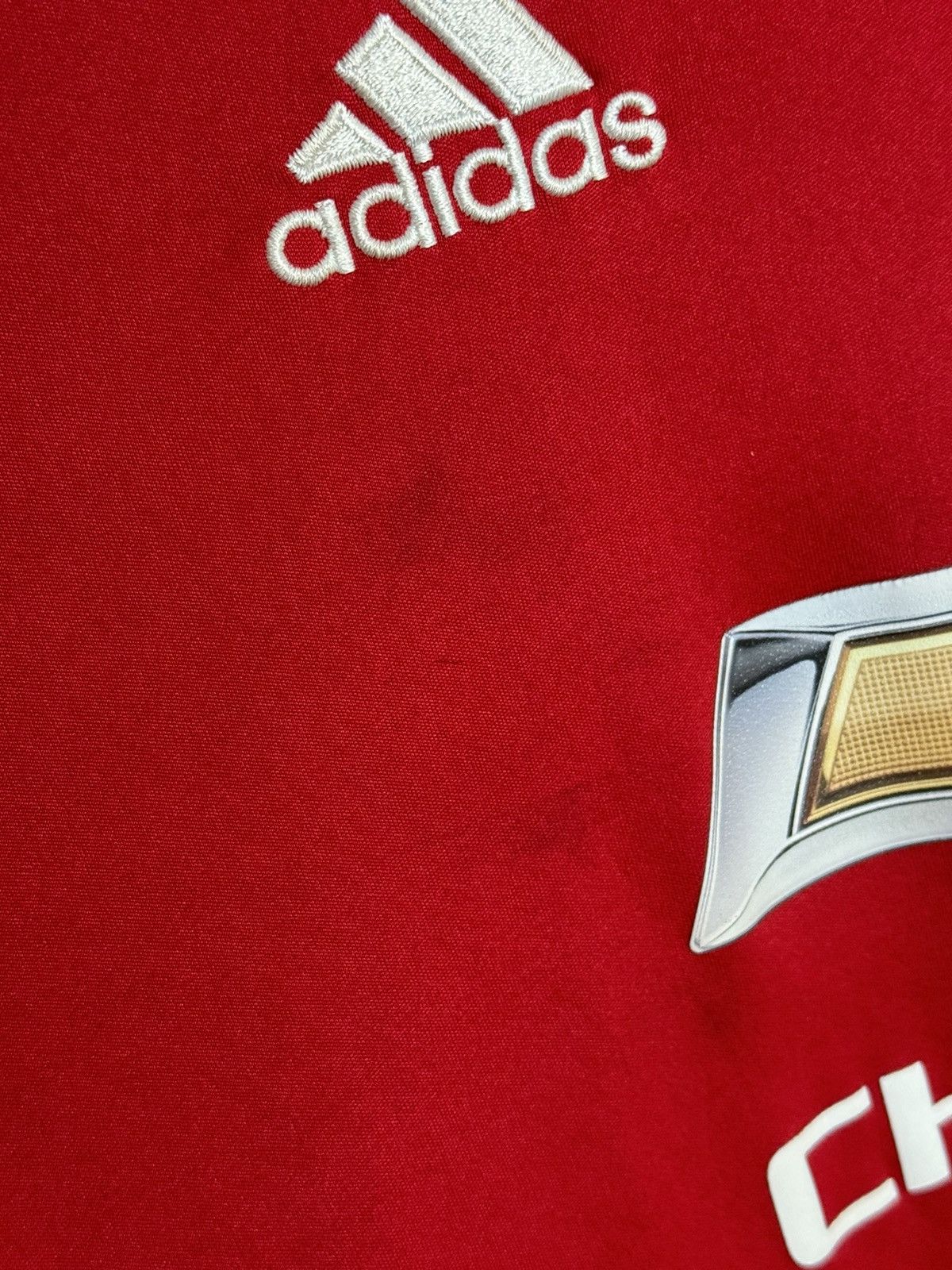 Adidas Manchester United 17/18 Home Football Jersey T-Shirt Size US XL / EU 56 / 4 - 8 Thumbnail