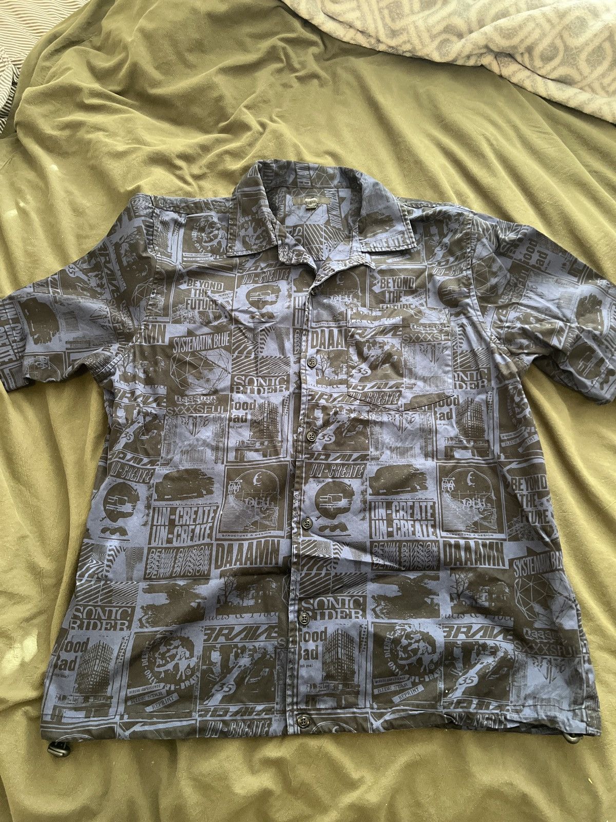 Diesel Vintage Diesel button up Size US L / EU 52-54 / 3 - 1 Thumbnail
