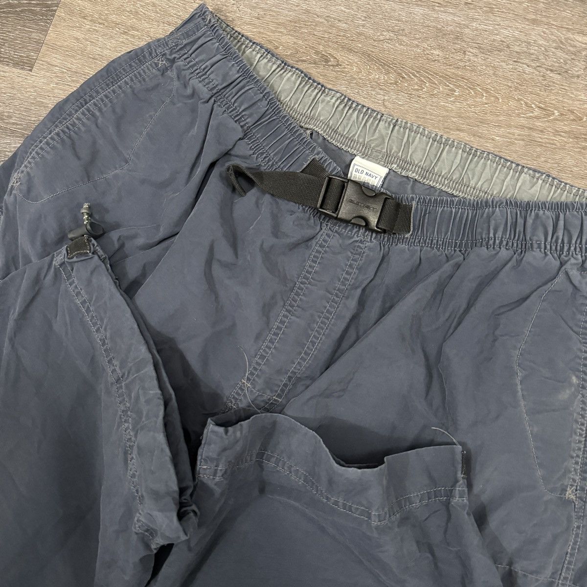 JNCO × Old Navy × Vintage Crazy Vintage y2k Old navy gorpcore baggy wide leg cargo pan Size US 34 / EU 50 - 3 Thumbnail