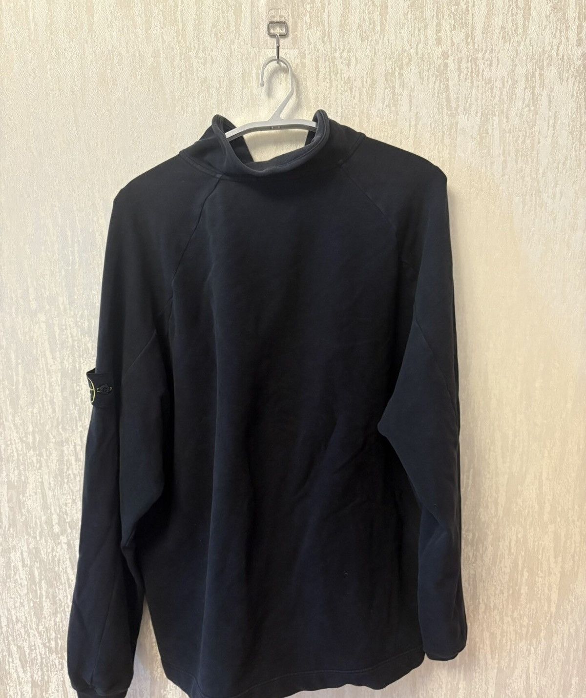 Stone Island Stone Island Black Sleeve Logo Zip-Up Jacket Size US XXL / EU 58 / 5 - 2 Thumbnail