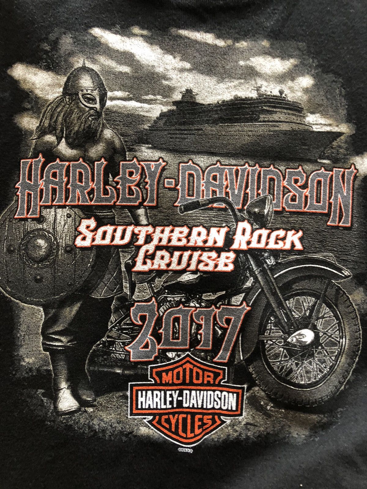 Harley Davidson × Vintage HARLEY DAVIDSON 2017 NORWAY TRIP TEE SHIRT Size US S / EU 44-46 / 1 - 4 Thumbnail