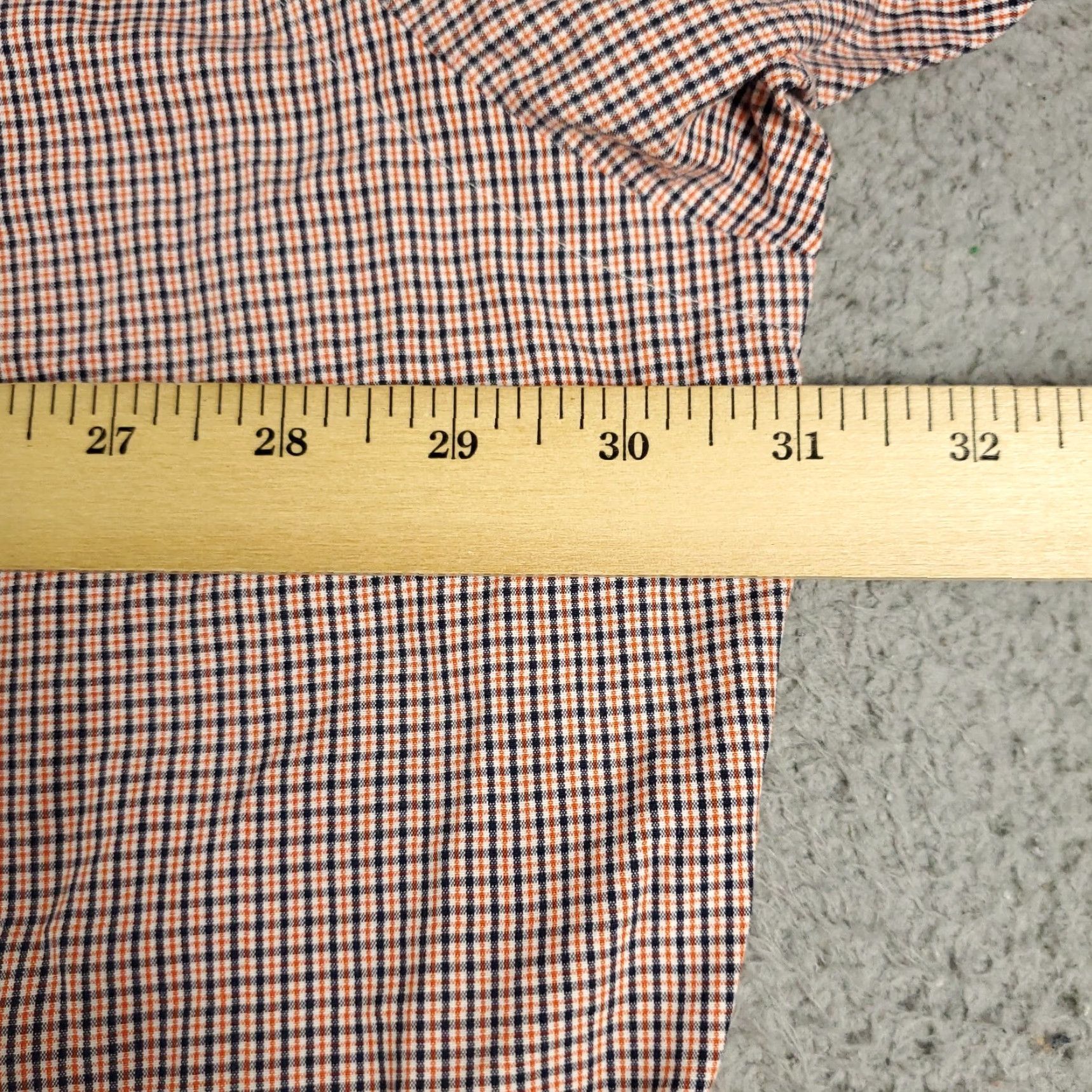 Ralph Lauren Ralph Lauren Button-Up Shirt Mens 2XL Orange Plaid Long Sleeve Casual Preppy Size US XXL / EU 58 / 5 - 6 Thumbnail