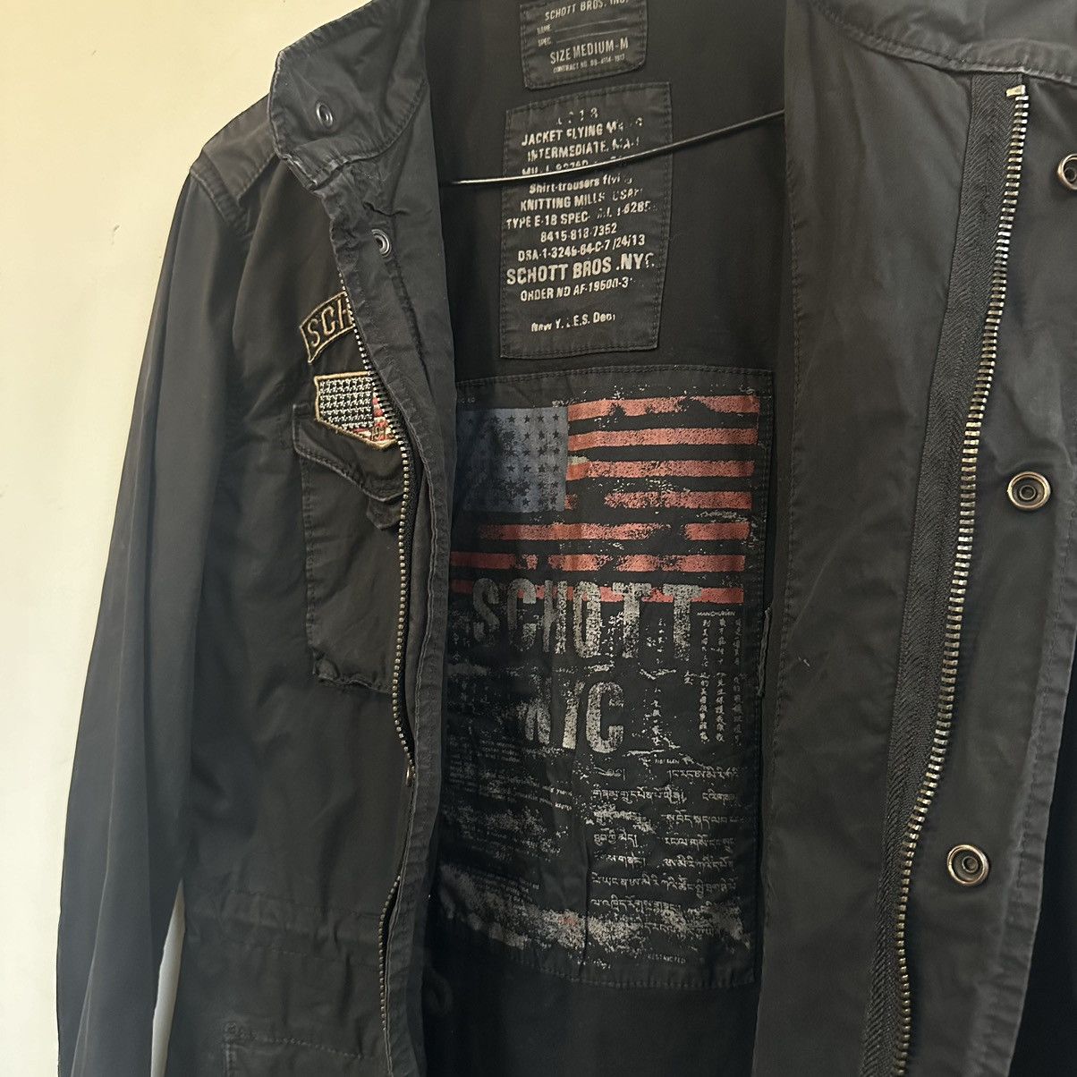 Schott × Vintage Vintage Schott M65 Military Jacket Size US M / EU 48-50 / 2 - 8 Thumbnail