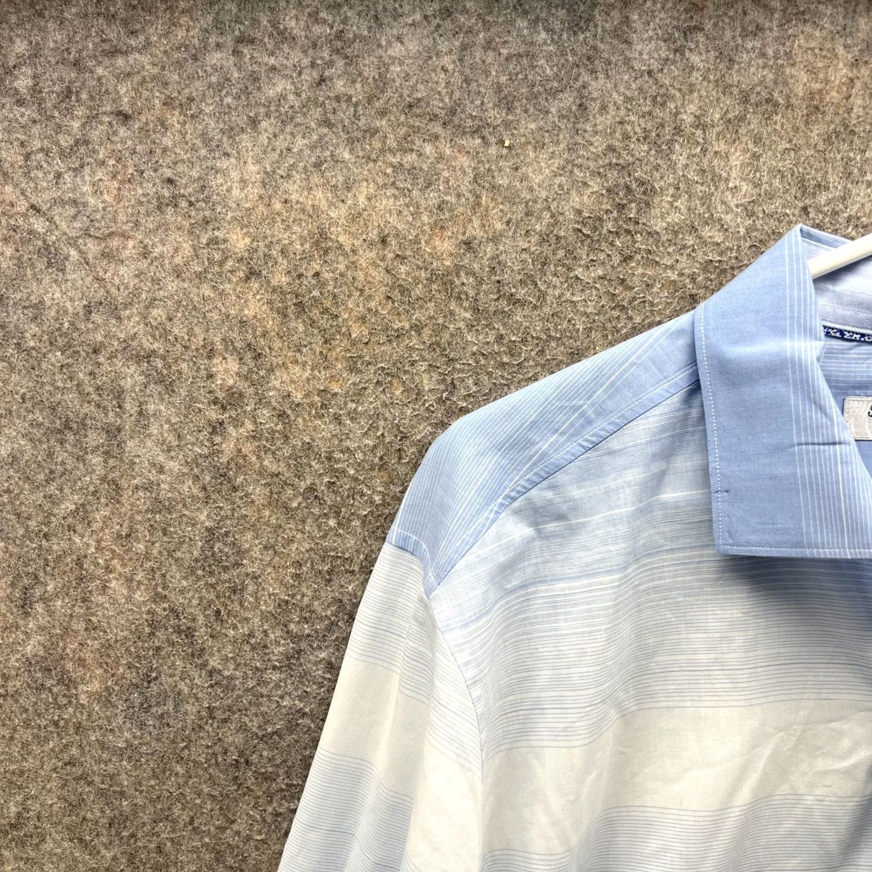 Tommy Bahama VINTAGE? No — Tommy Bahama Shirt Mens Medium Blue White Button Down The Newport Coast Striped Size US M / EU 48-50 / 2 - 6 Thumbnail