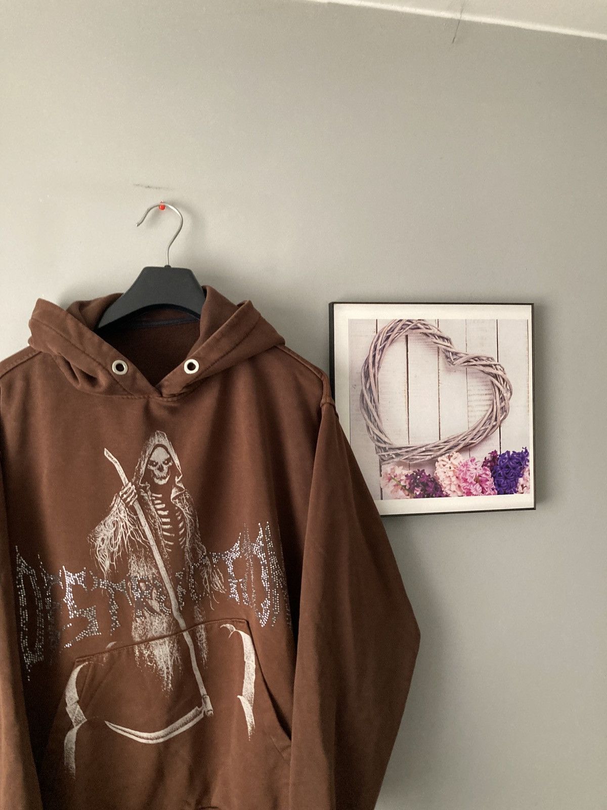 Vintage Animal wave boxy oversized hoodie sweatshirt M y2k vintage Size US M / EU 48-50 / 2 - 5 Thumbnail