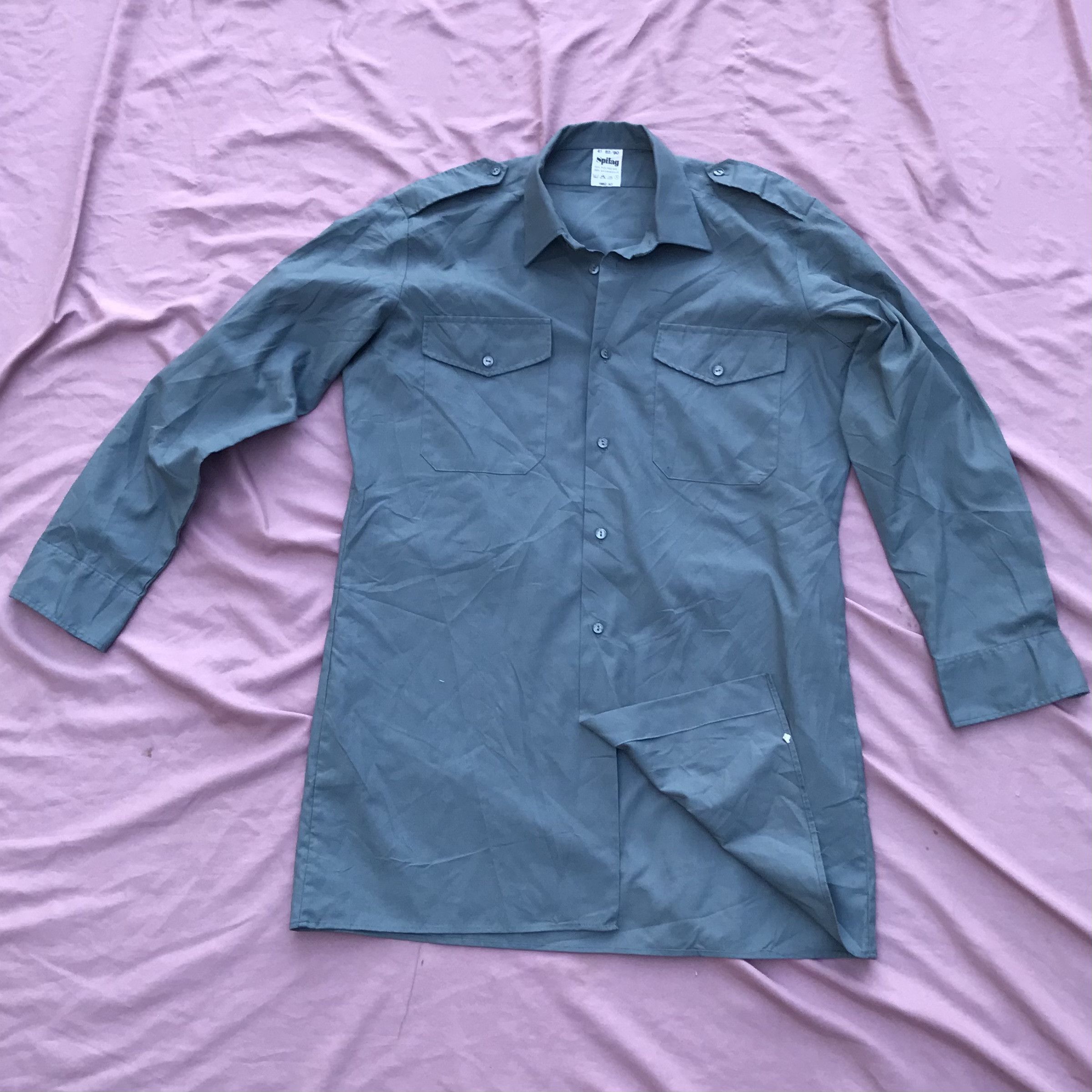 Other Selvedge cotton swiss army tuck-in button up Size US M / EU 48-50 / 2 - 1 Thumbnail