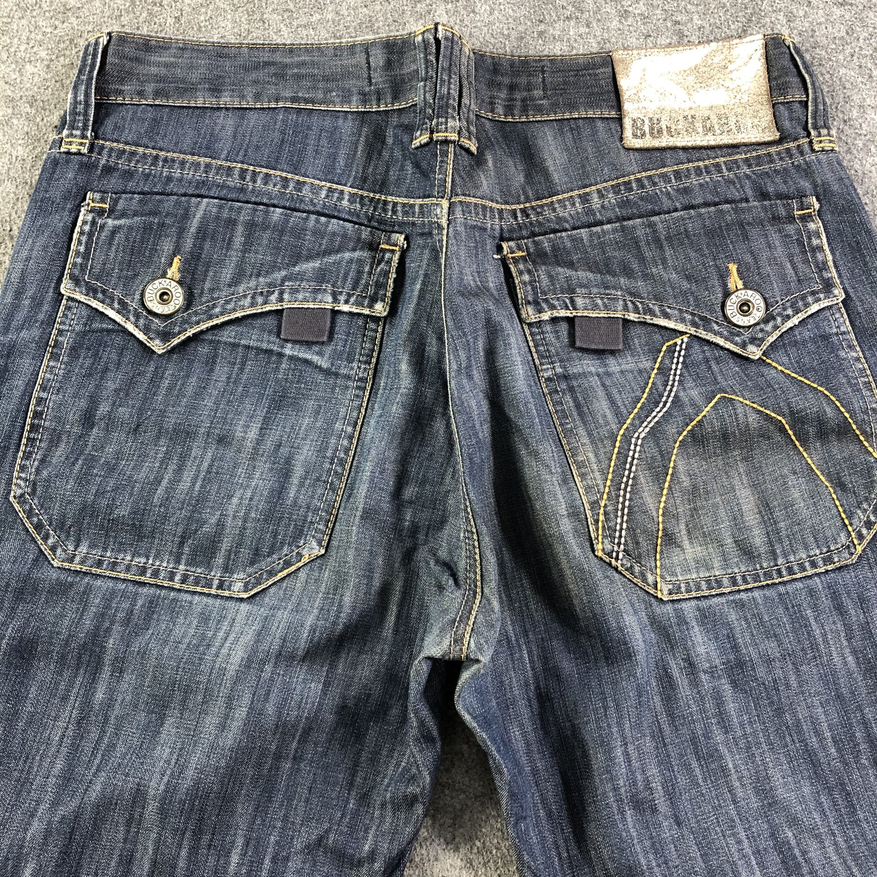 Japanese Brand Vintage Buckaroo Jeans Blue Wash Denim -J2730 Size US 35 - 4 Thumbnail