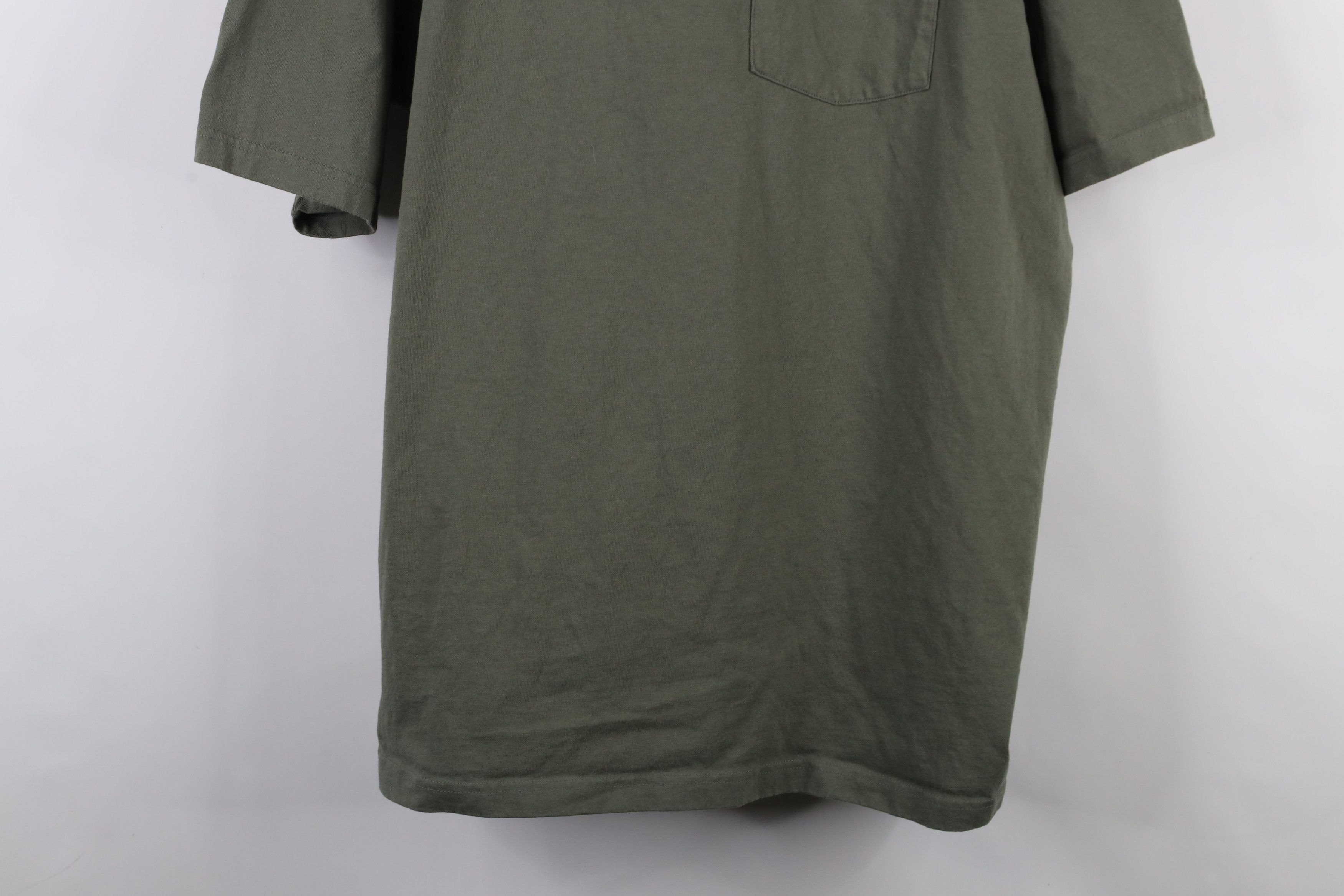 Carhartt × Vintage Vintage Y2K Carhartt Fit Short Sleeve Pocket T-Shirt Green Size US XXL / EU 58 / 5 - 3 Thumbnail